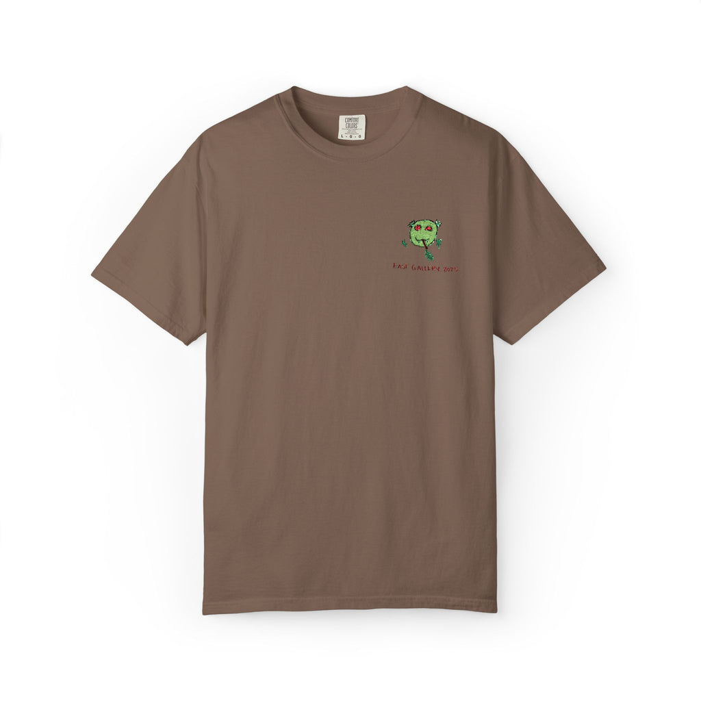 Green Monster Embroidered T-shirt