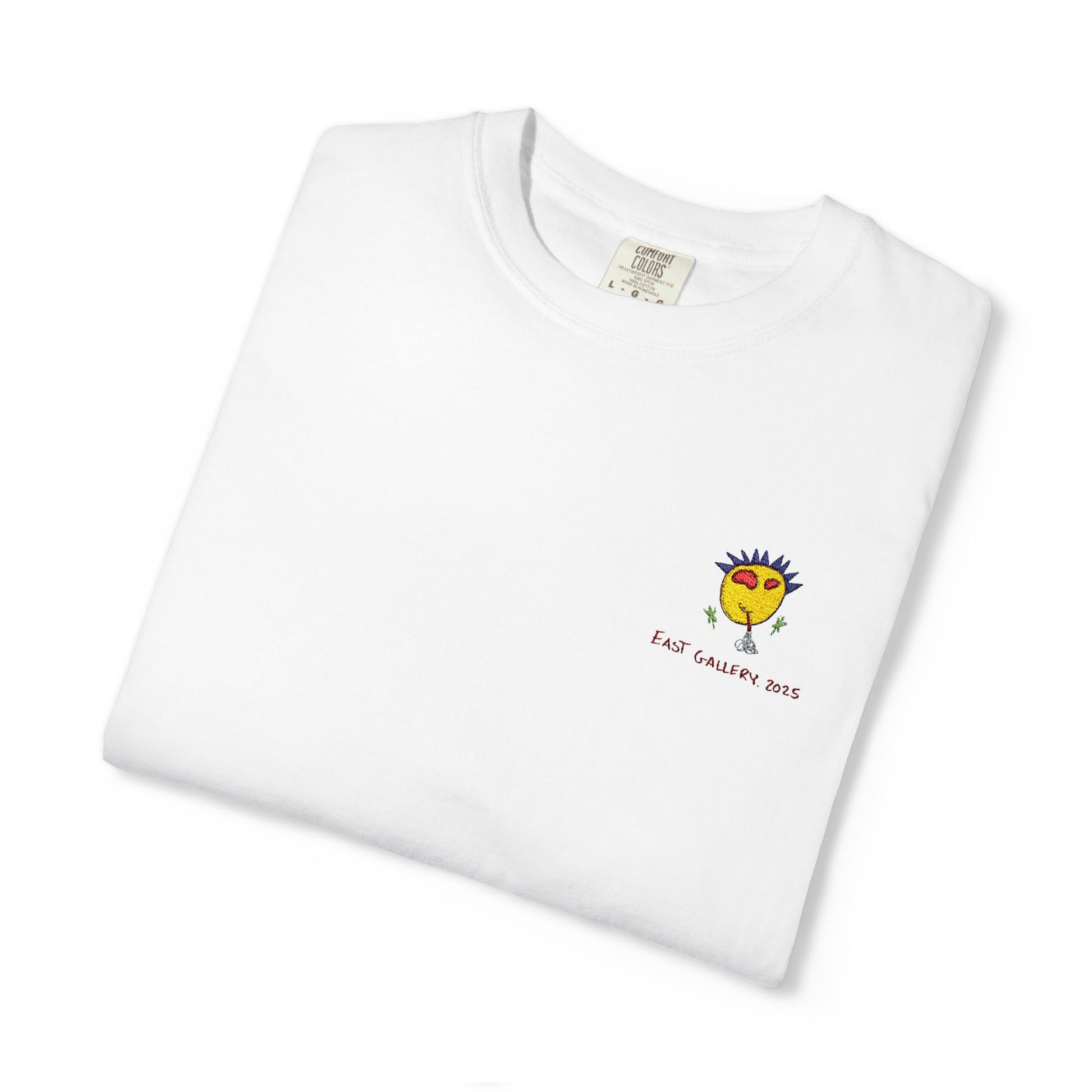 Yellow Monster Embroidered T-shirt