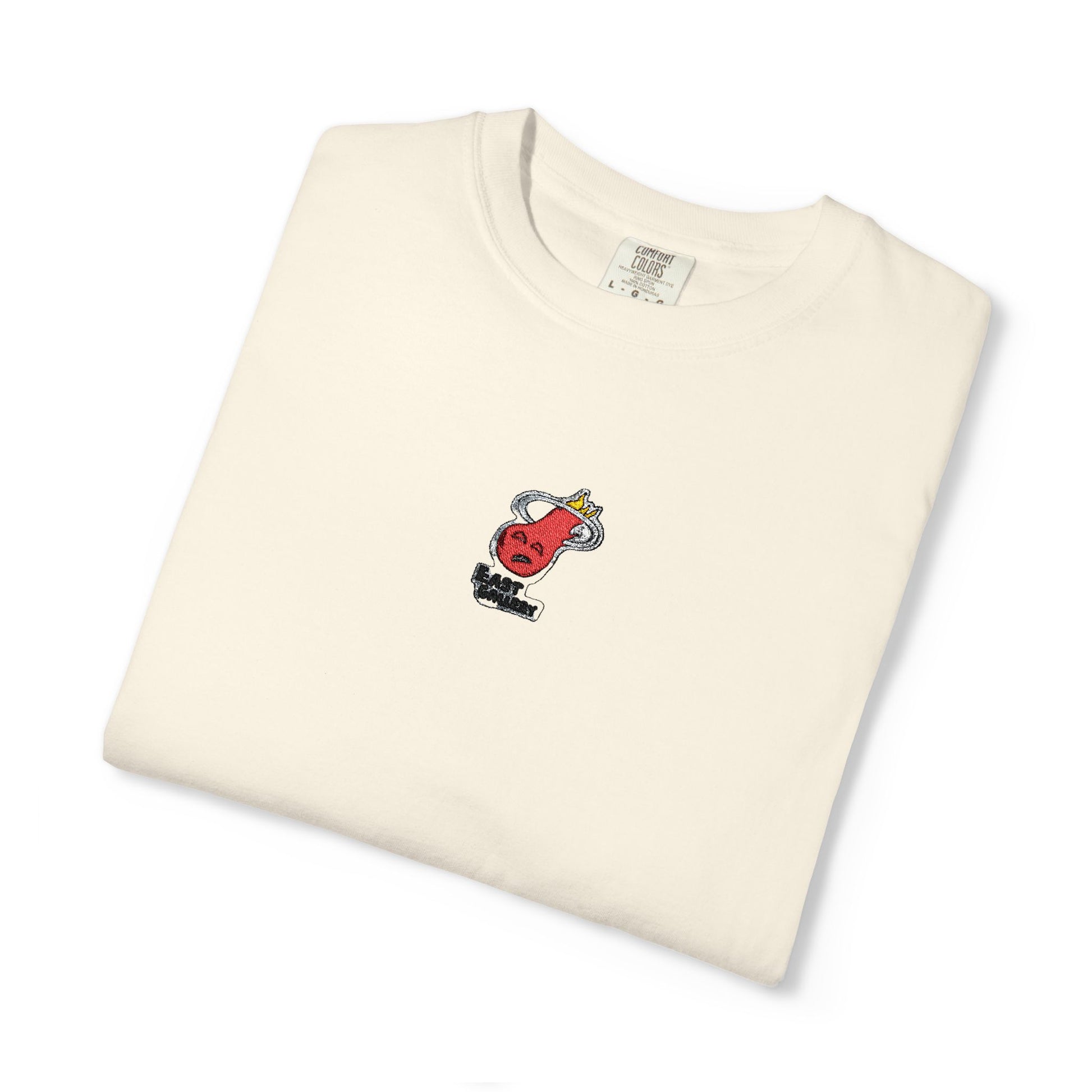 Heat East Gallery Clothing Logo Embroidered T-shirt