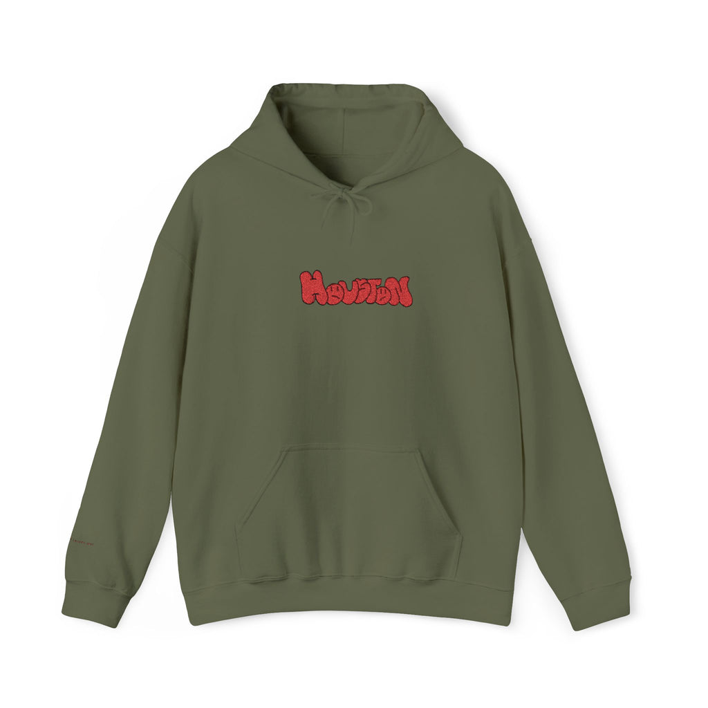 Houston Embroidered Hooded Sweatshirt