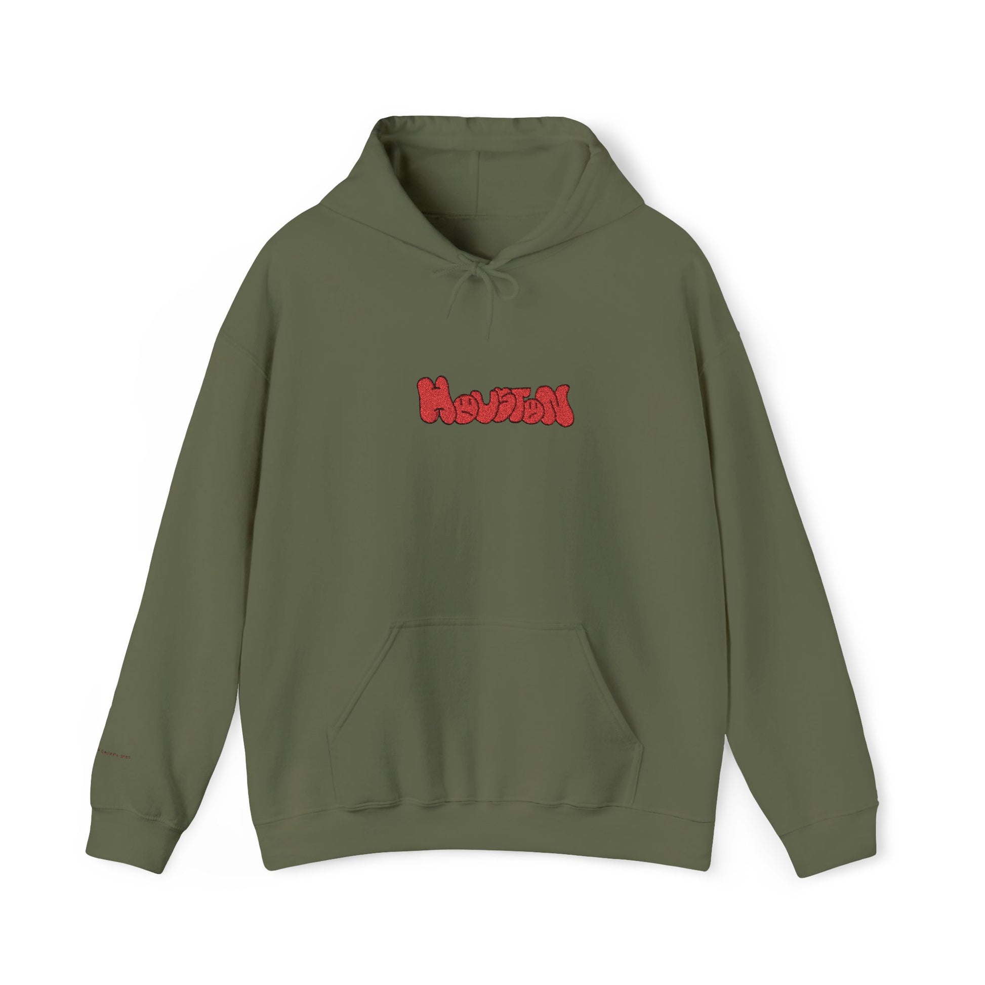 Houston Embroidered Hooded Sweatshirt