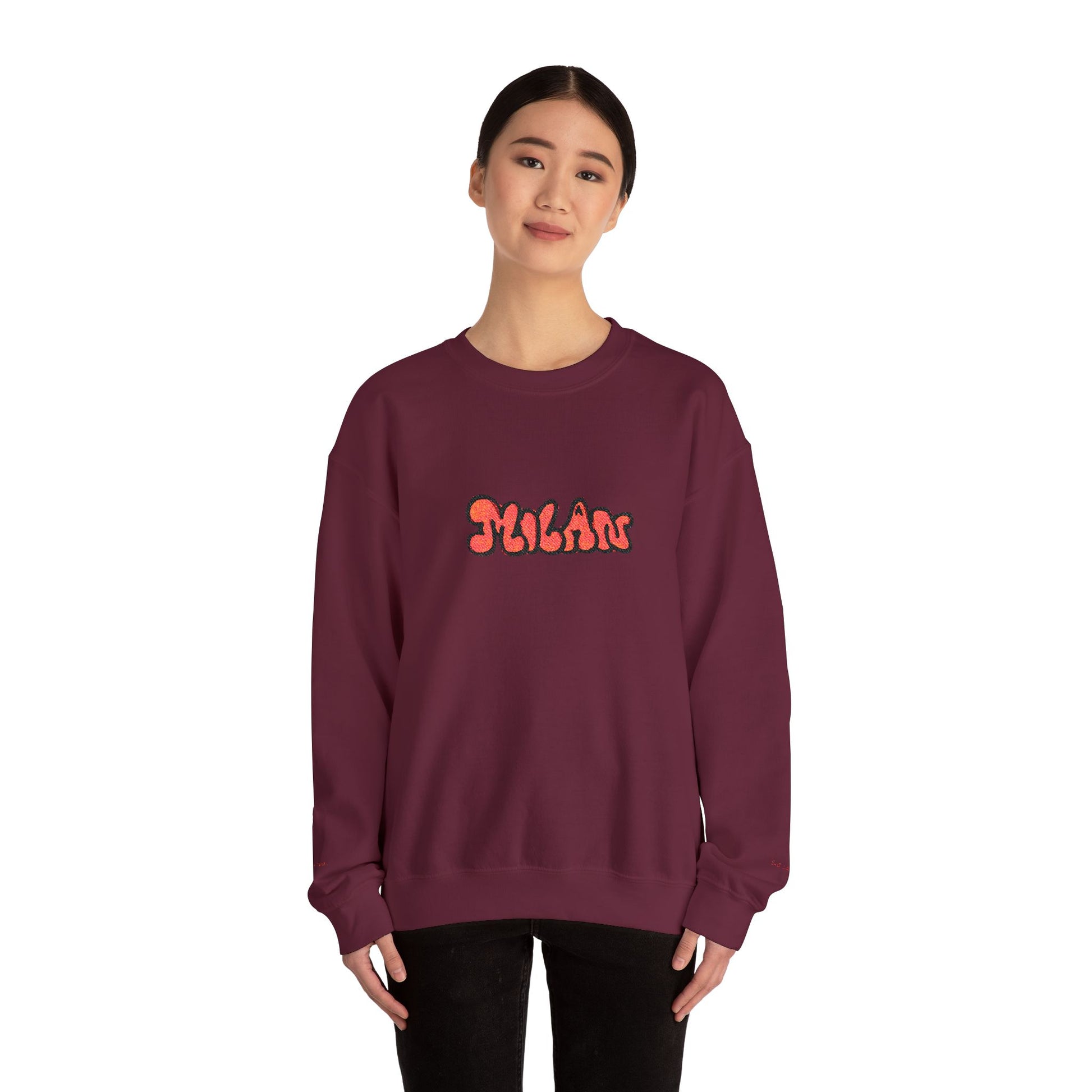 Milan Embroidered Sweatshirt