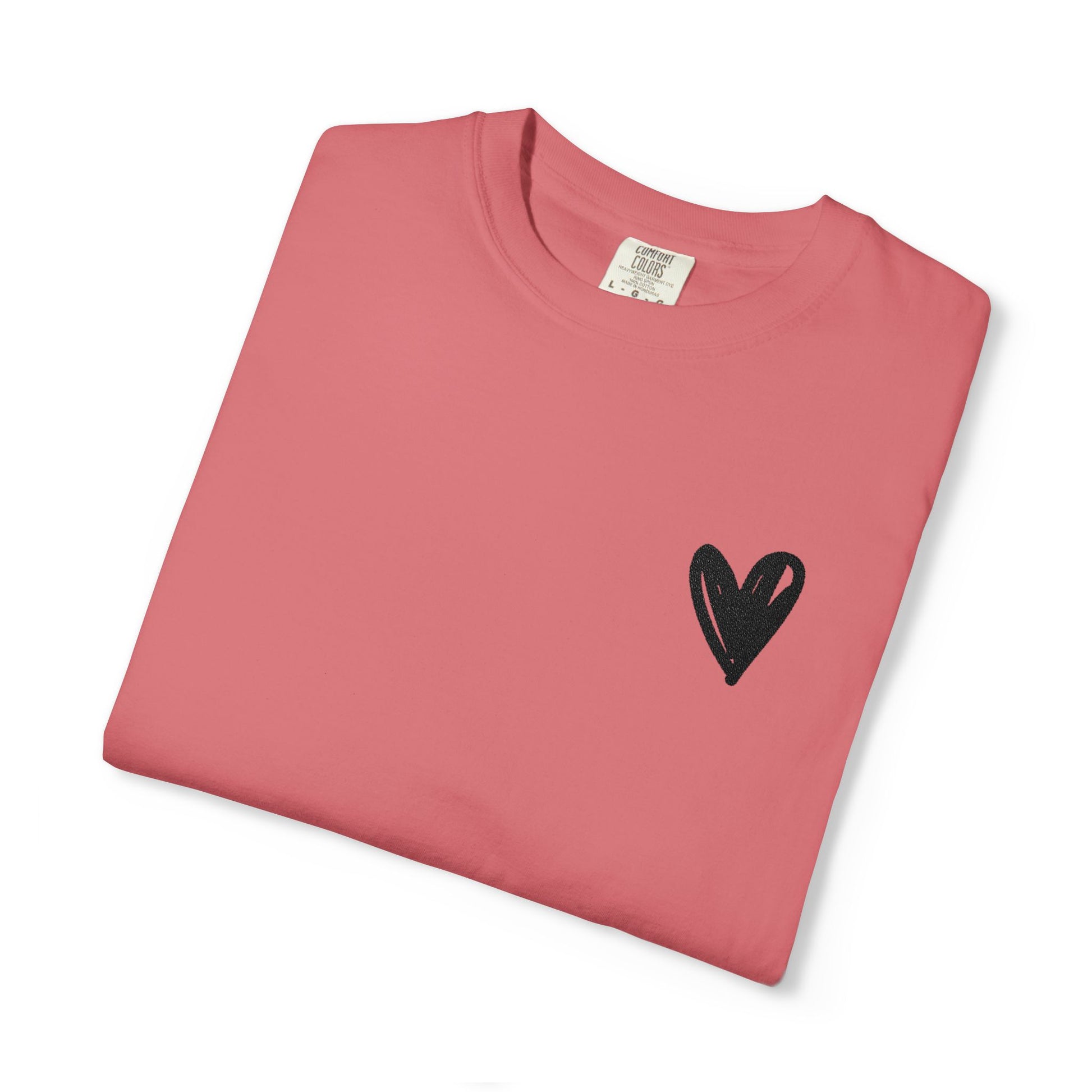 East Gallery Embroidered Heart T-shirt