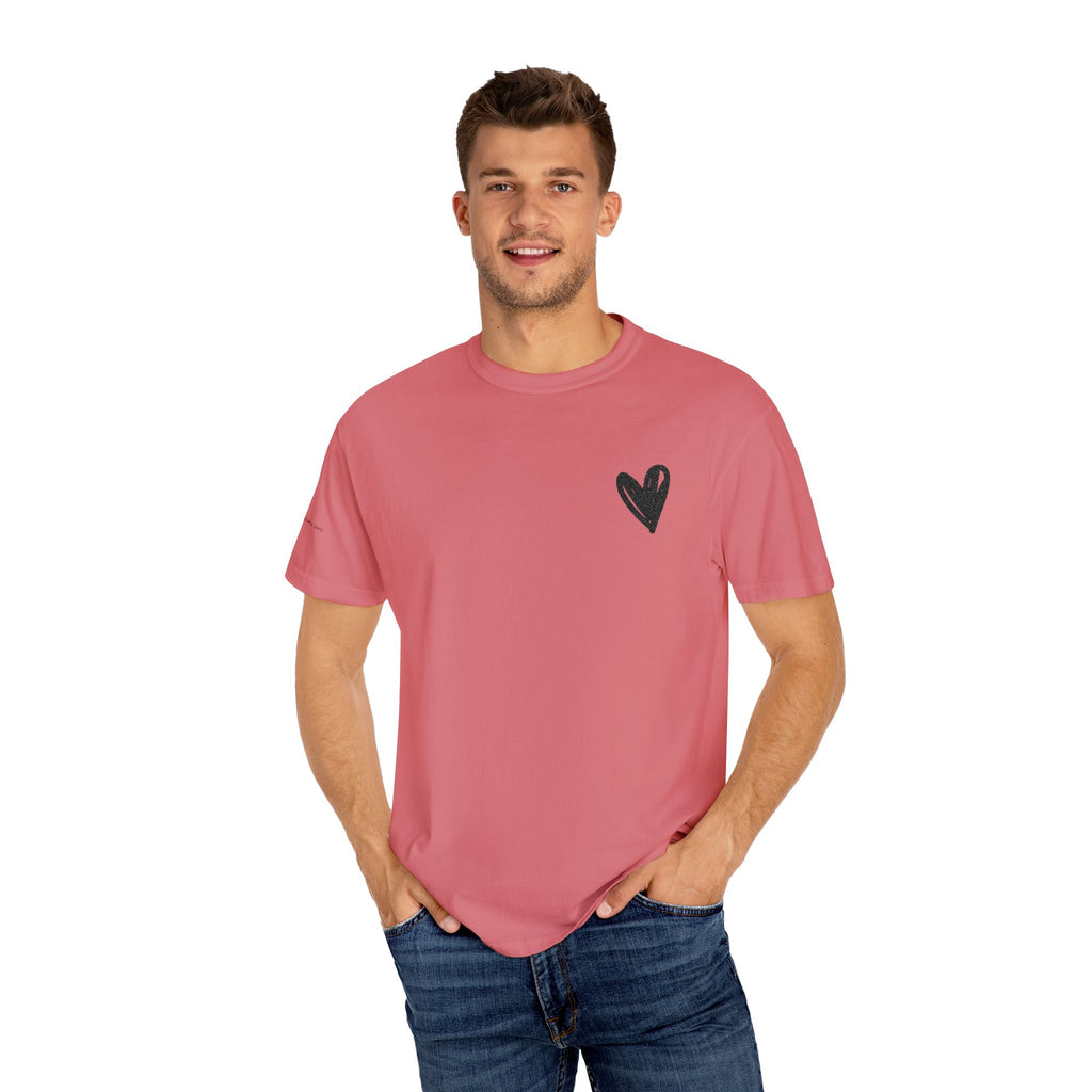 East Gallery Embroidered Heart T-shirt