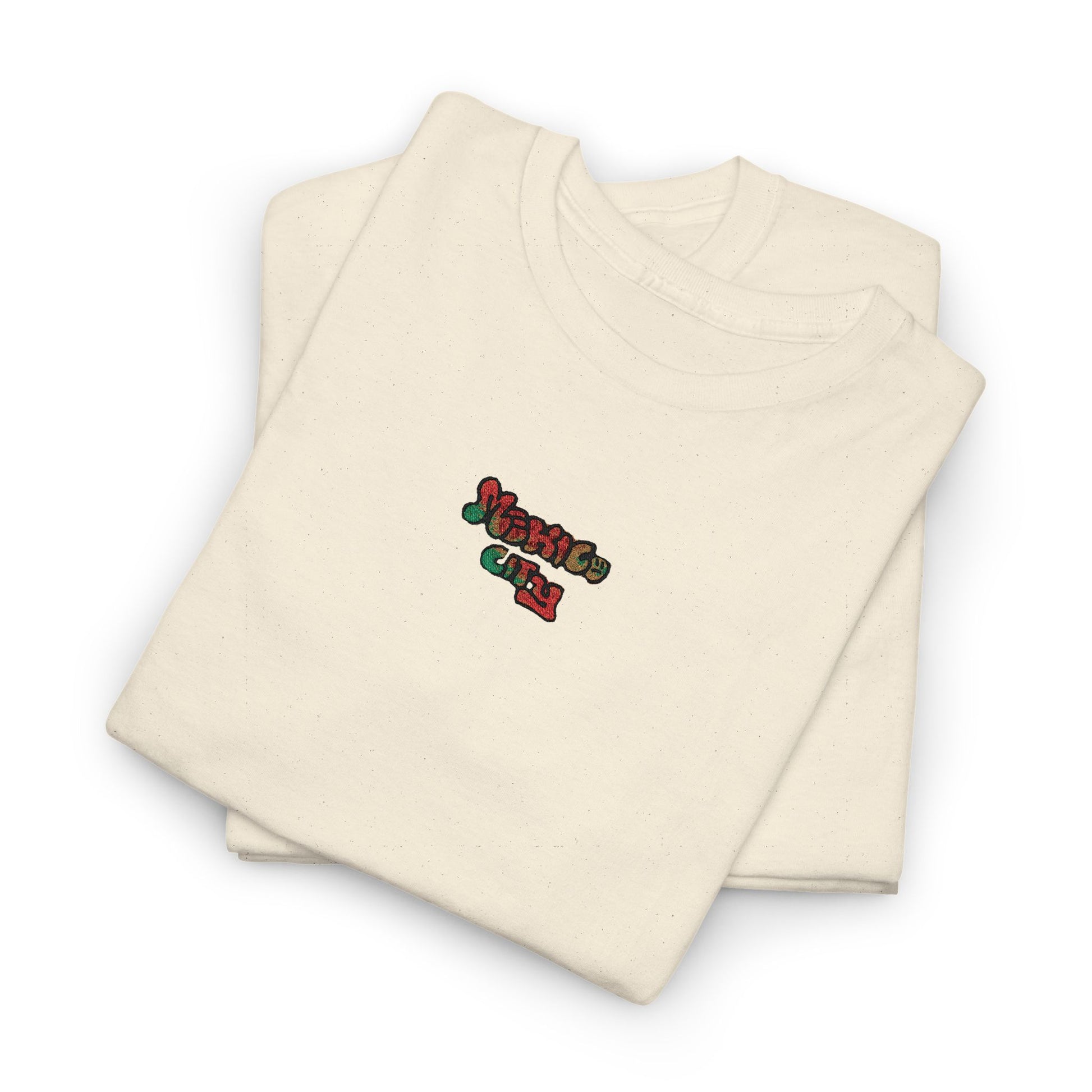Mexico City Embroidered T-shirt