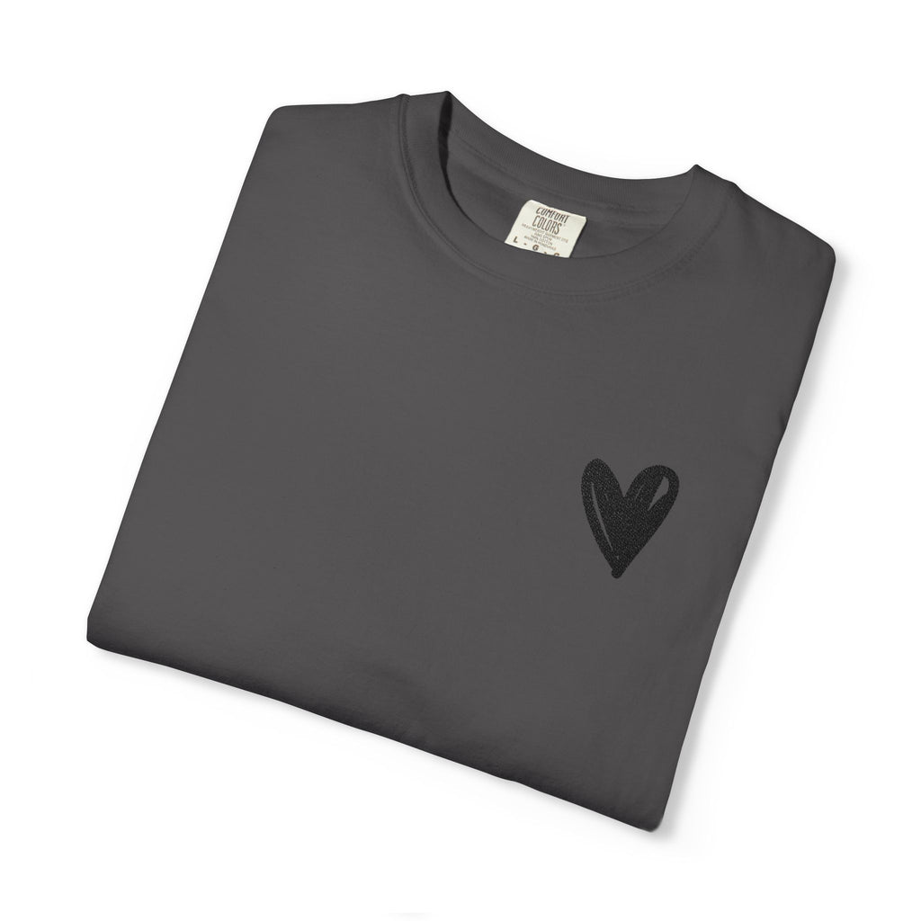 East Gallery Embroidered Heart T-shirt