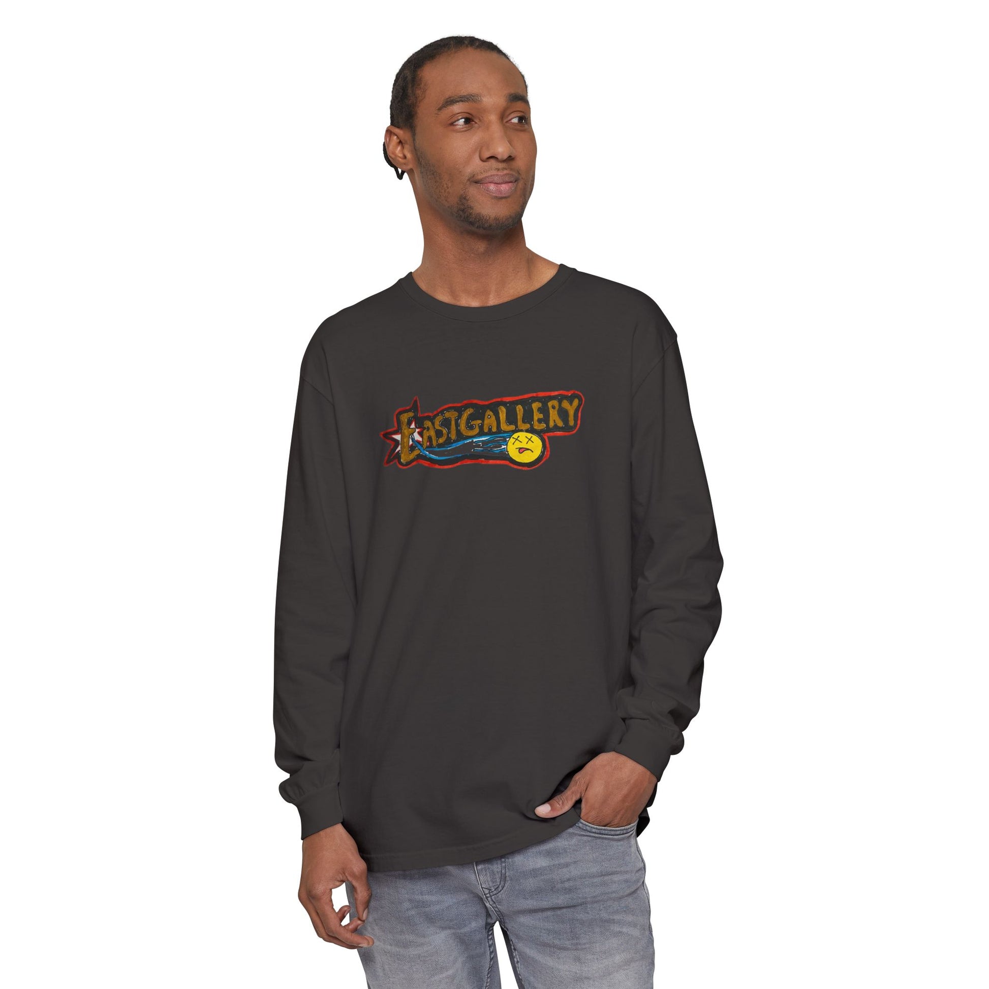 76ers East Gallery Clothing Logo Long Sleeve