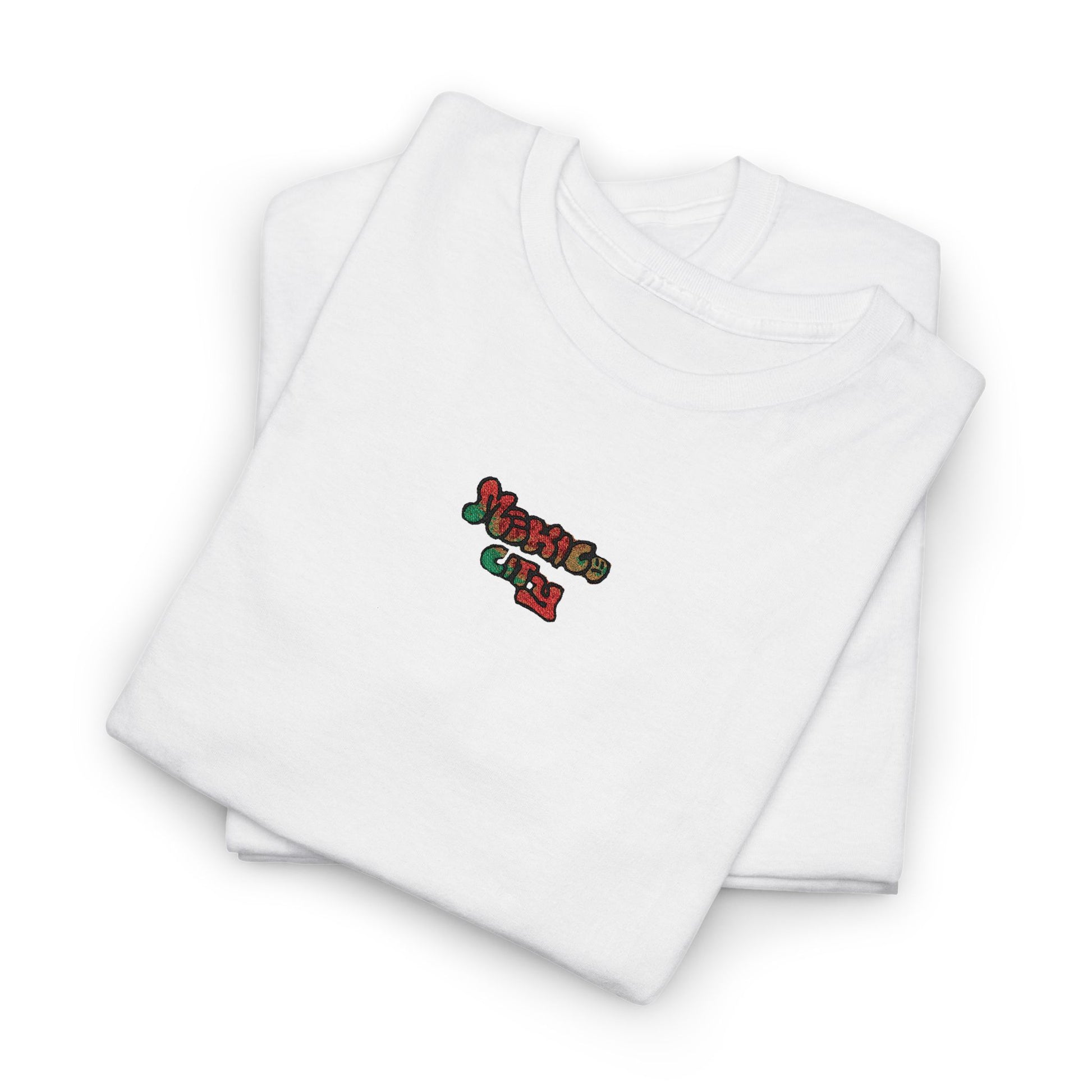 Mexico City Embroidered T-shirt