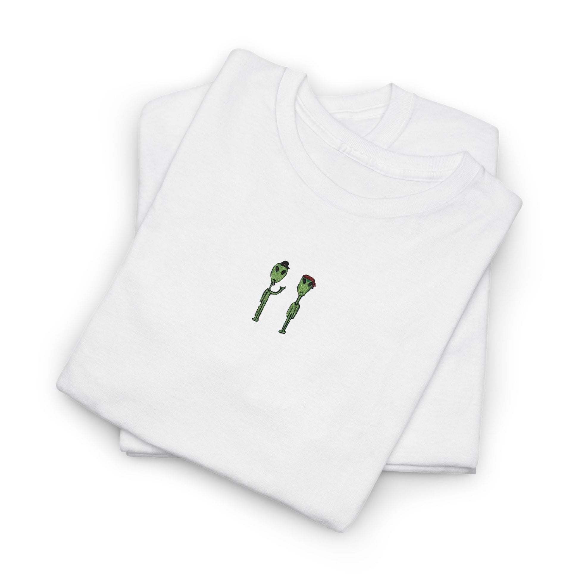 Alien Embroidered T-shirt