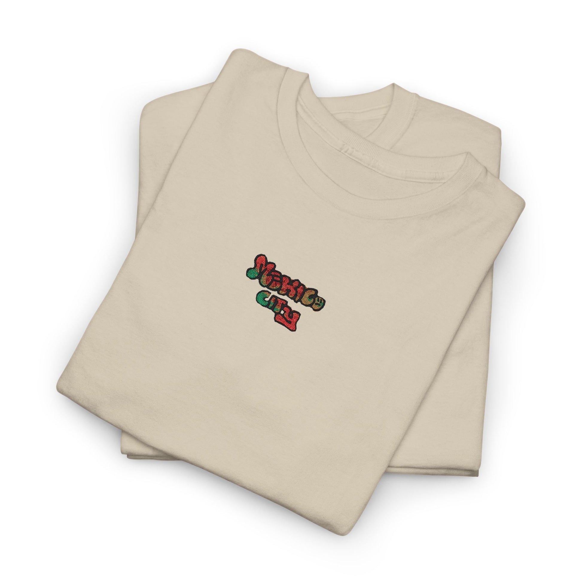 Mexico City Embroidered T-shirt