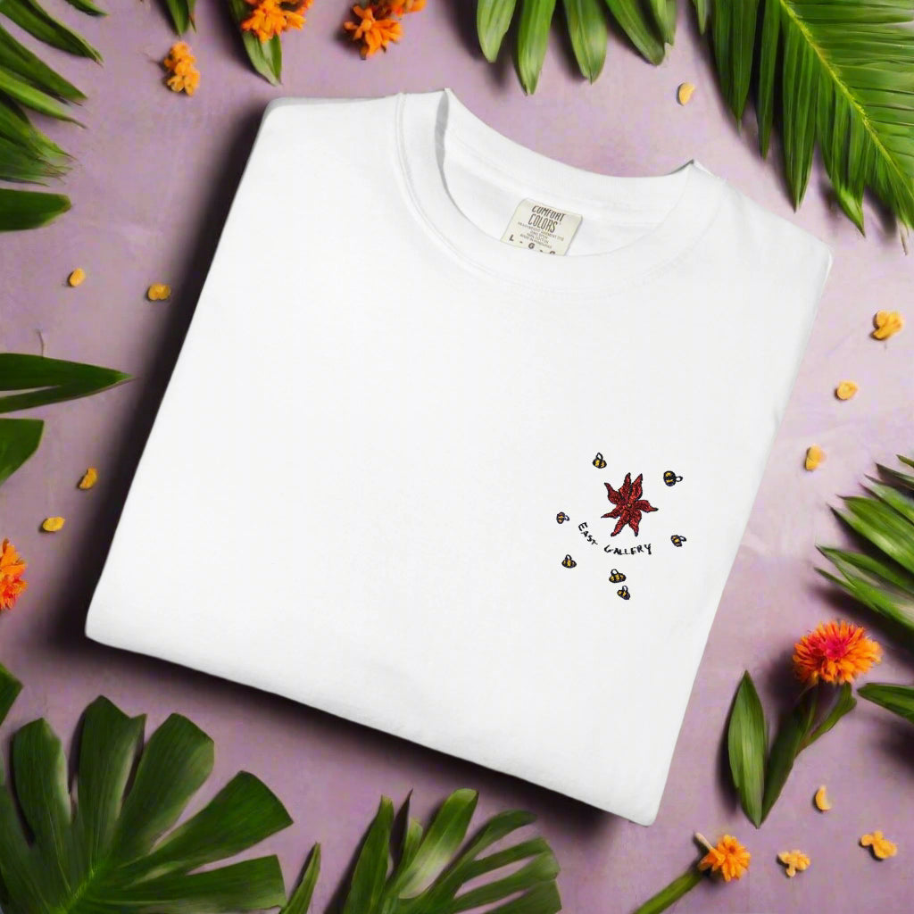 Bees - Embroidery Stitch T-shirt