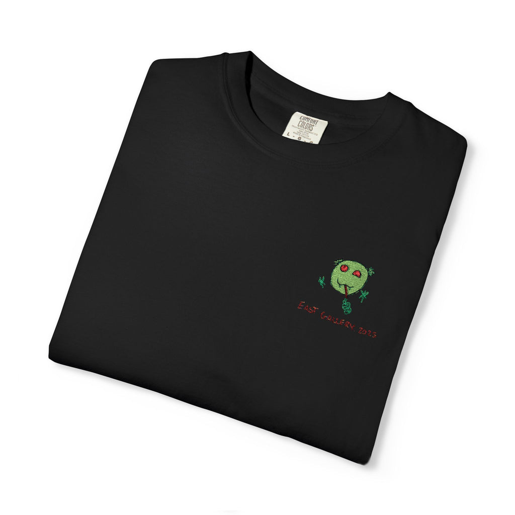 Green Monster Embroidered T-shirt
