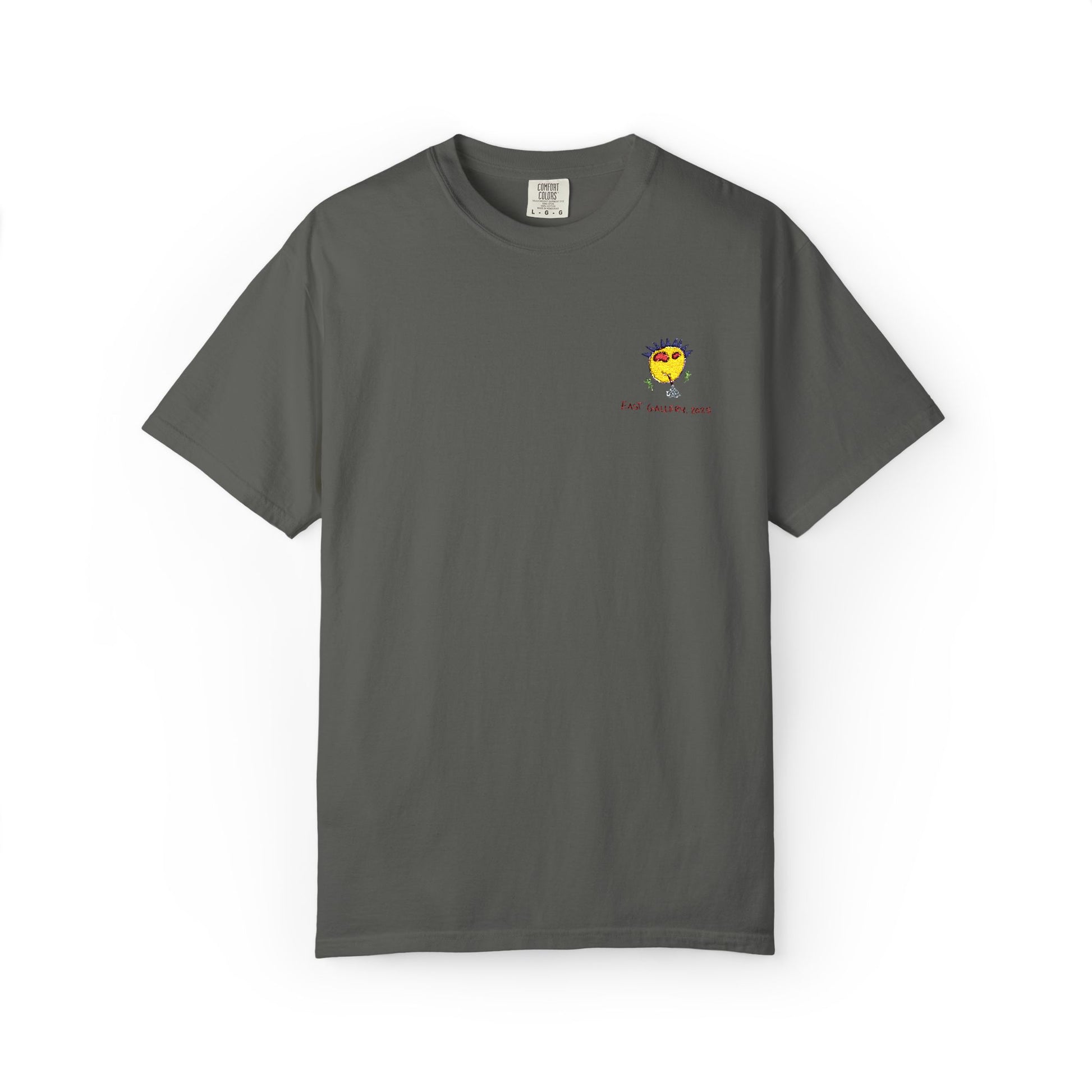 Yellow Monster Embroidered T-shirt