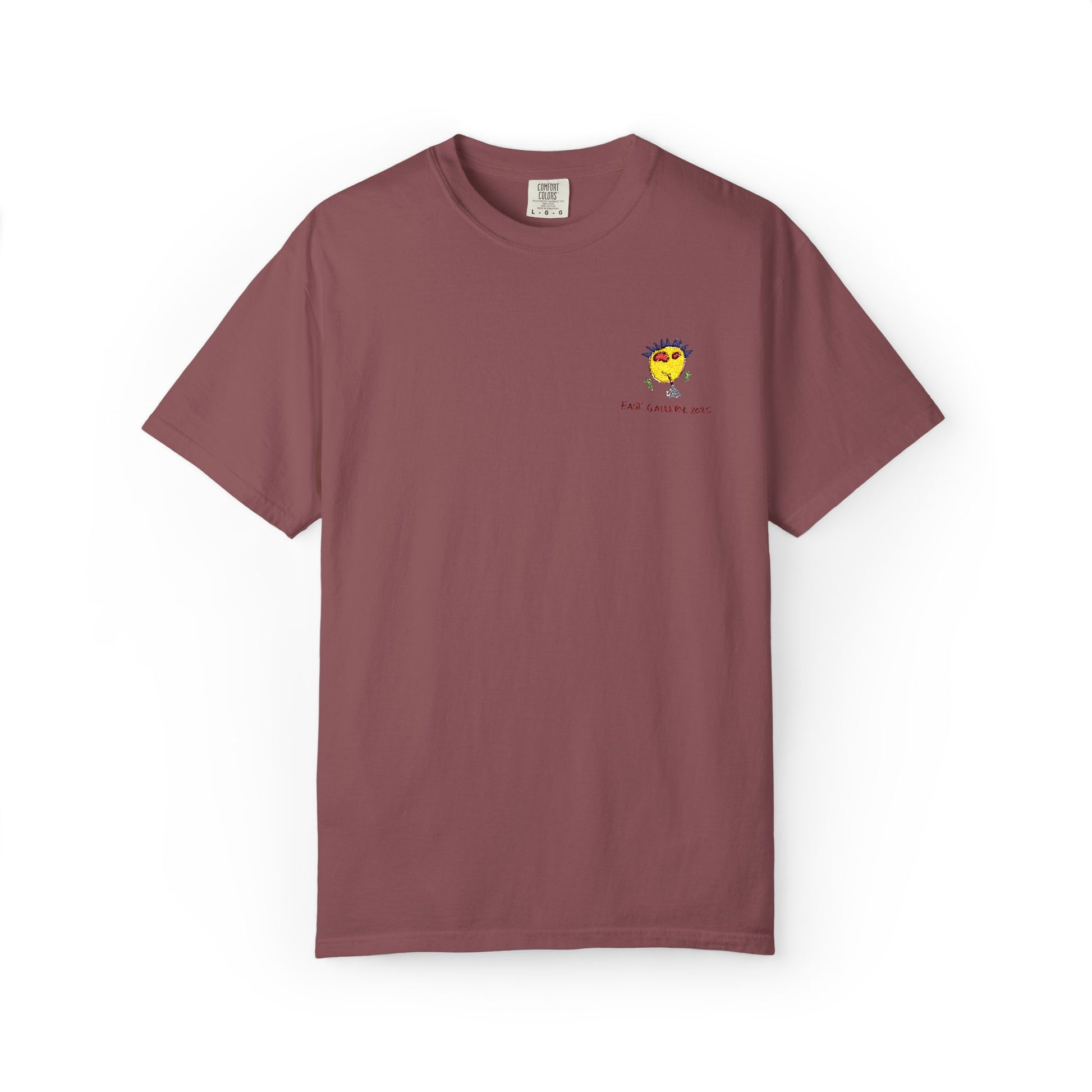 Yellow Monster Embroidered T-shirt