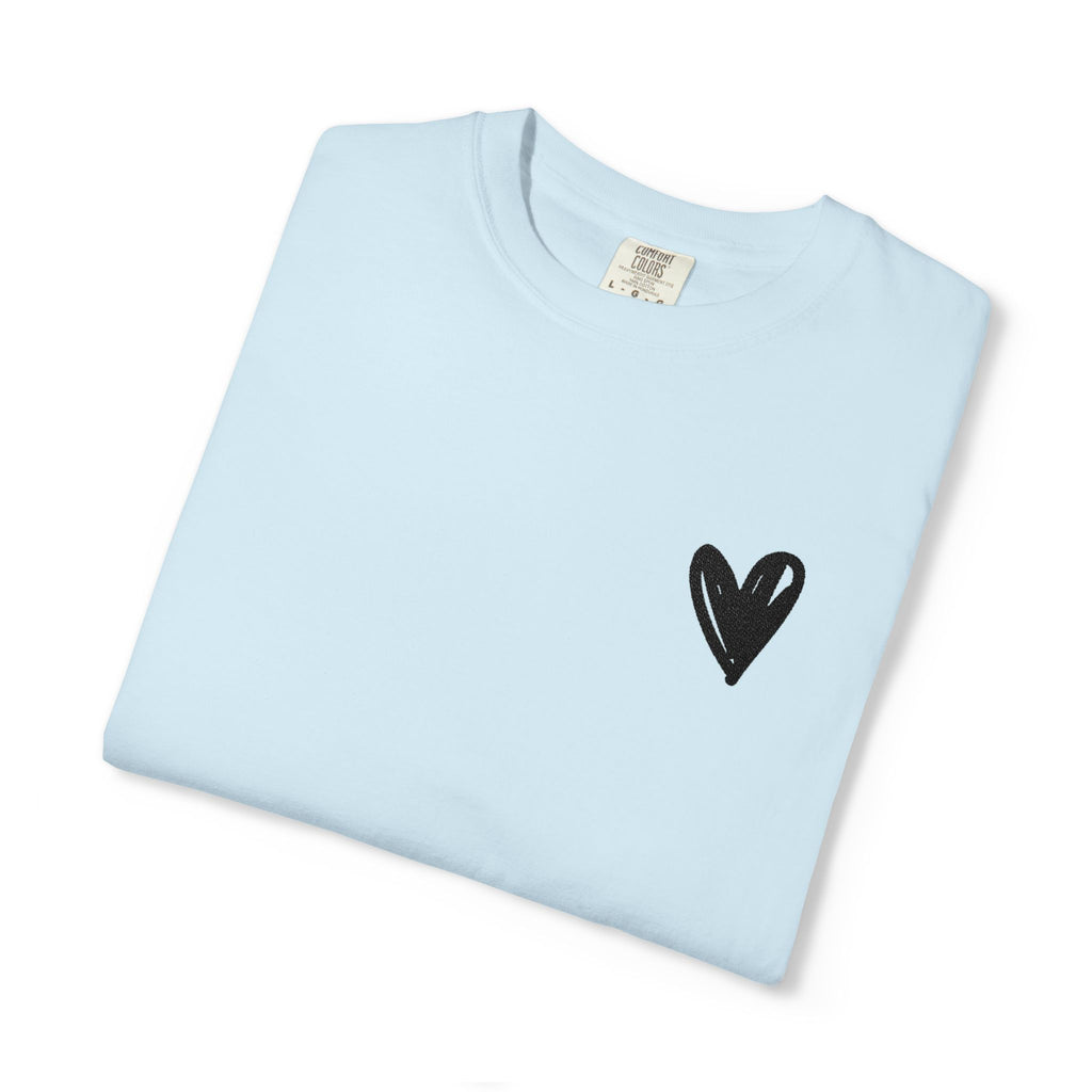 East Gallery Embroidered Heart T-shirt