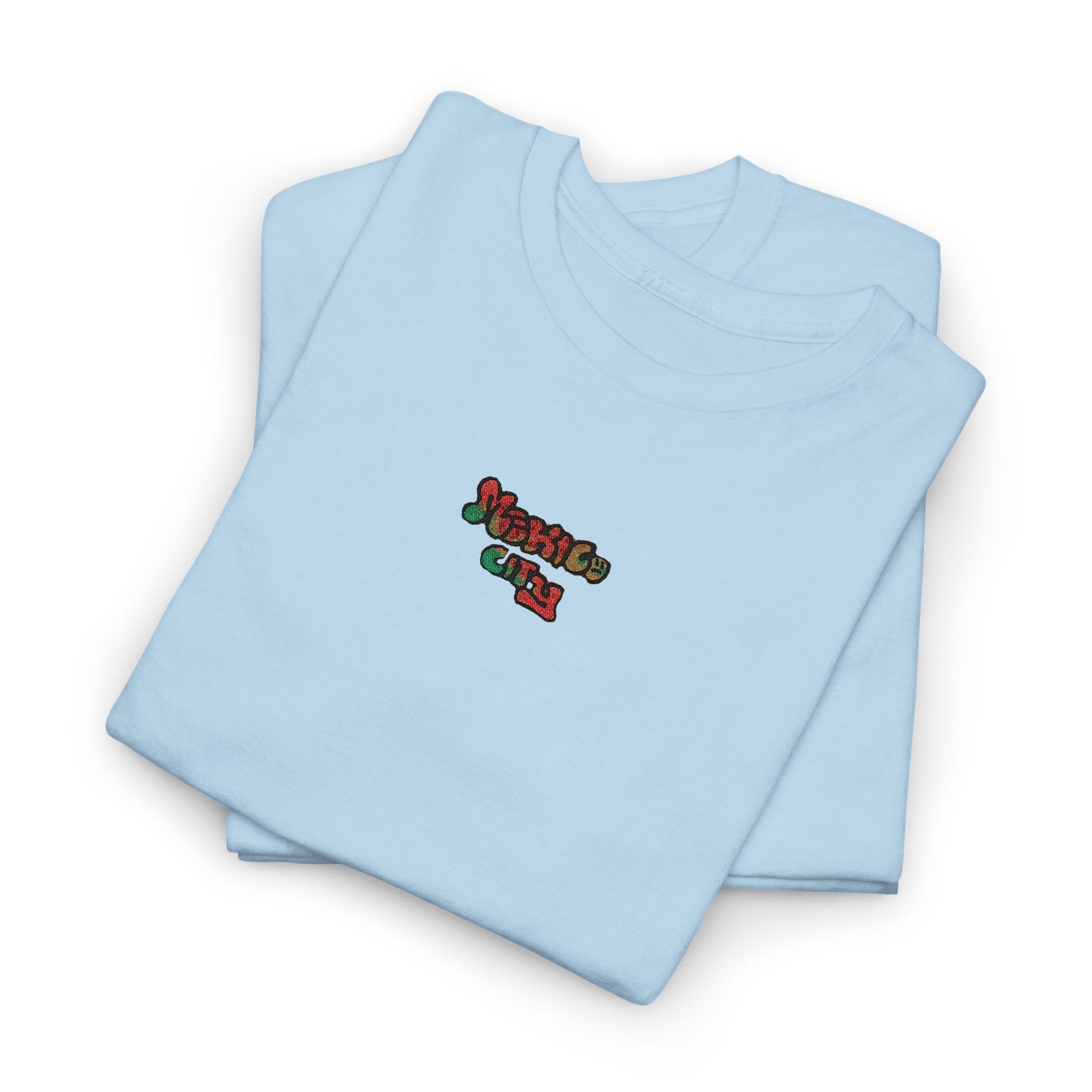 Mexico City Embroidered T-shirt