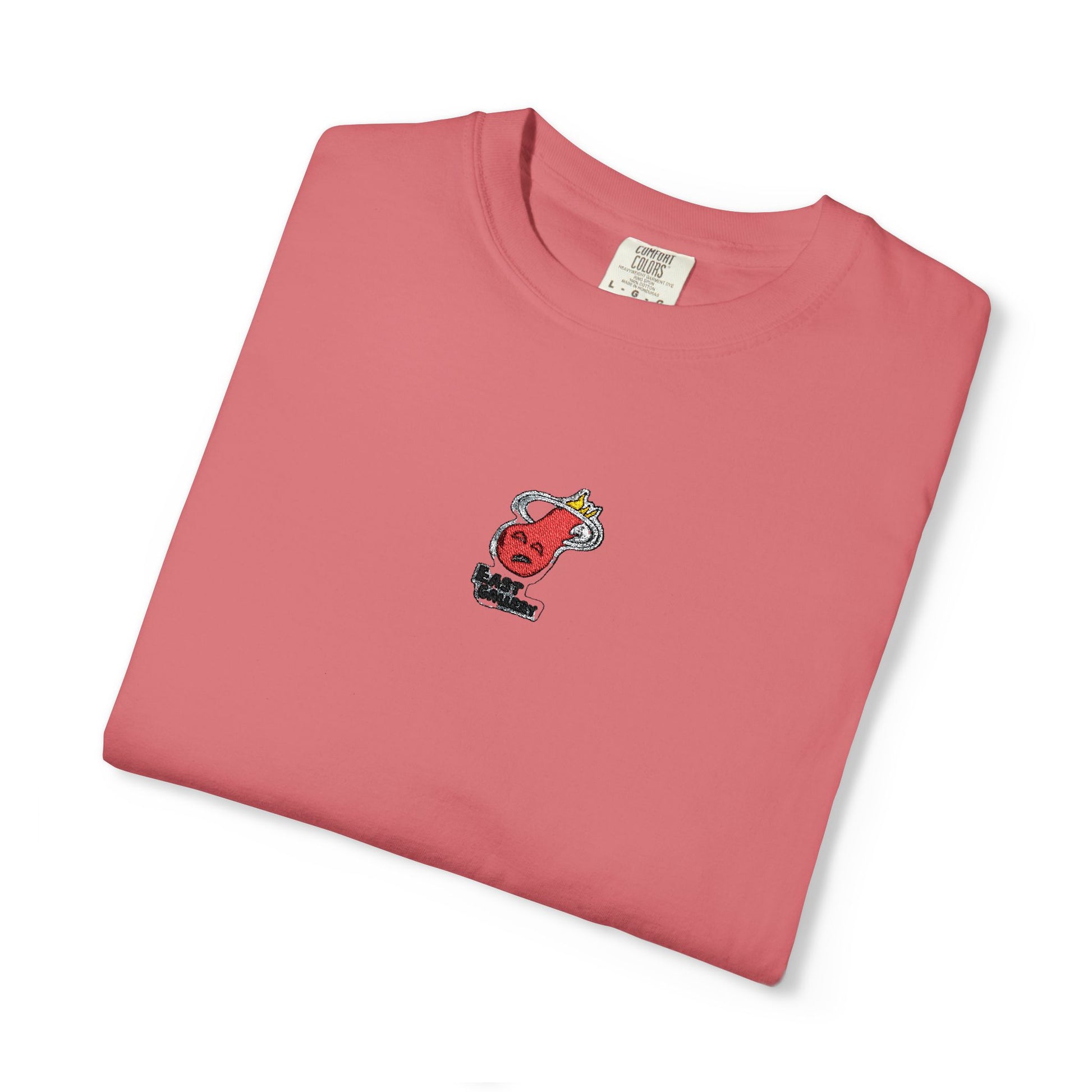 Heat East Gallery Clothing Logo Embroidered T-shirt