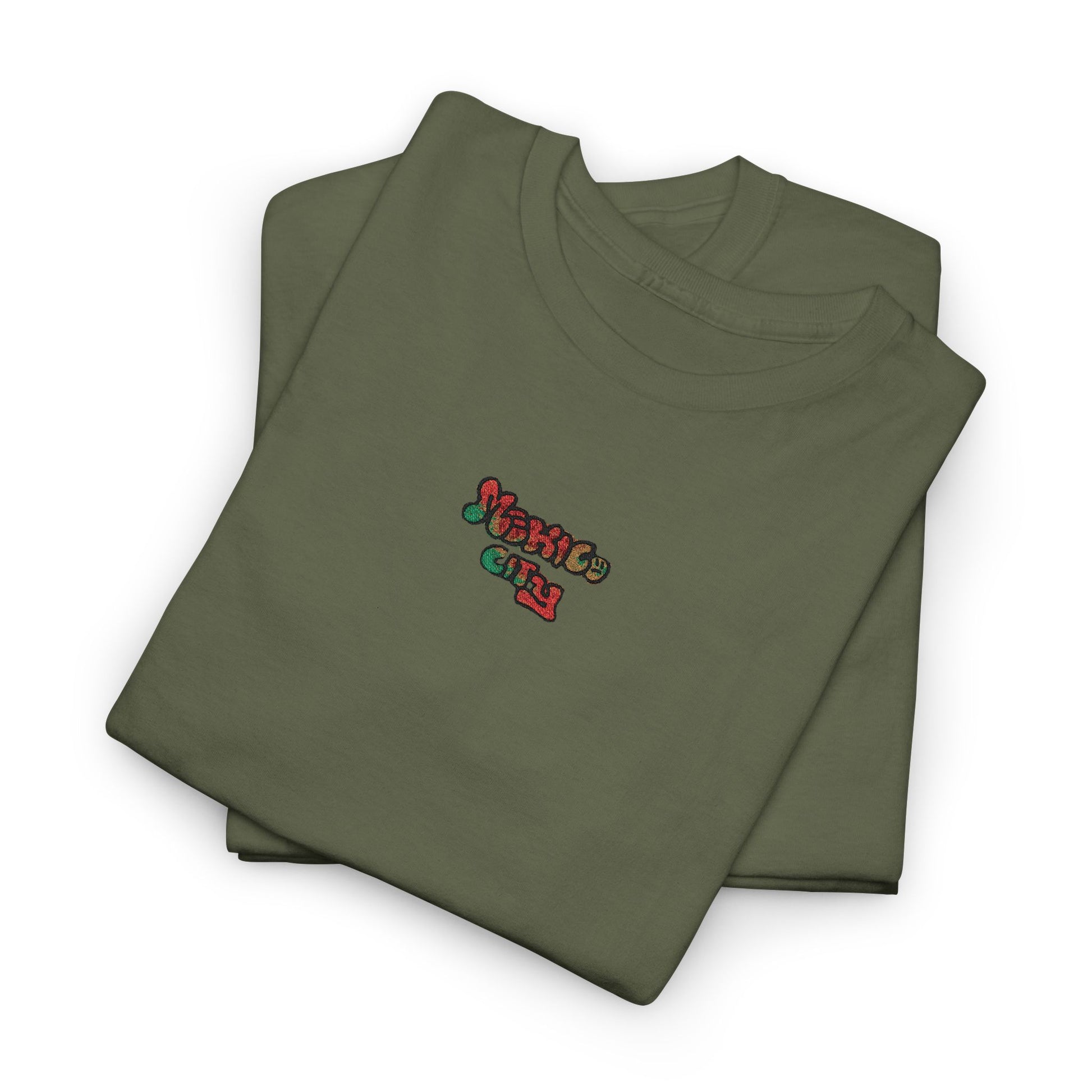 Mexico City Embroidered T-shirt