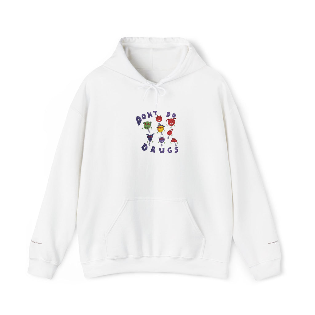 Don't Do Drugs Embroidered Hooded Sweatshirt