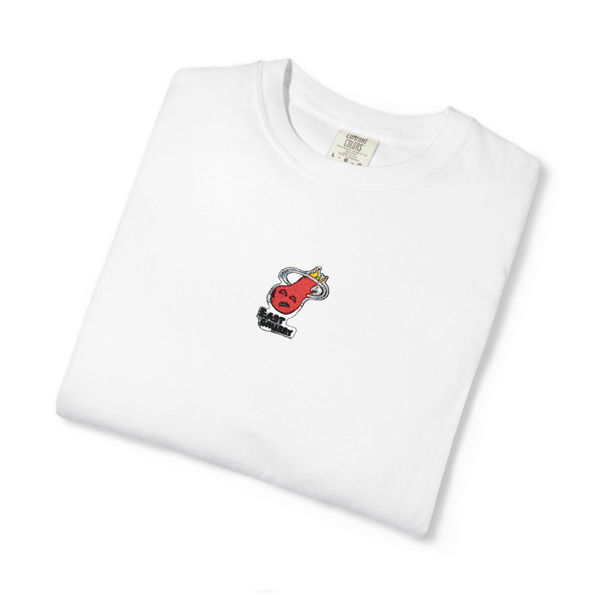 Heat East Gallery Clothing Logo Embroidered T-shirt