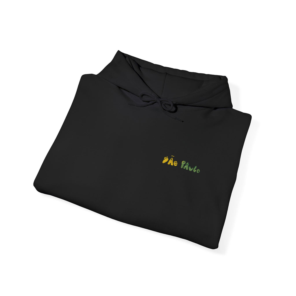 São Paulo Embroidered Hooded Sweatshirt