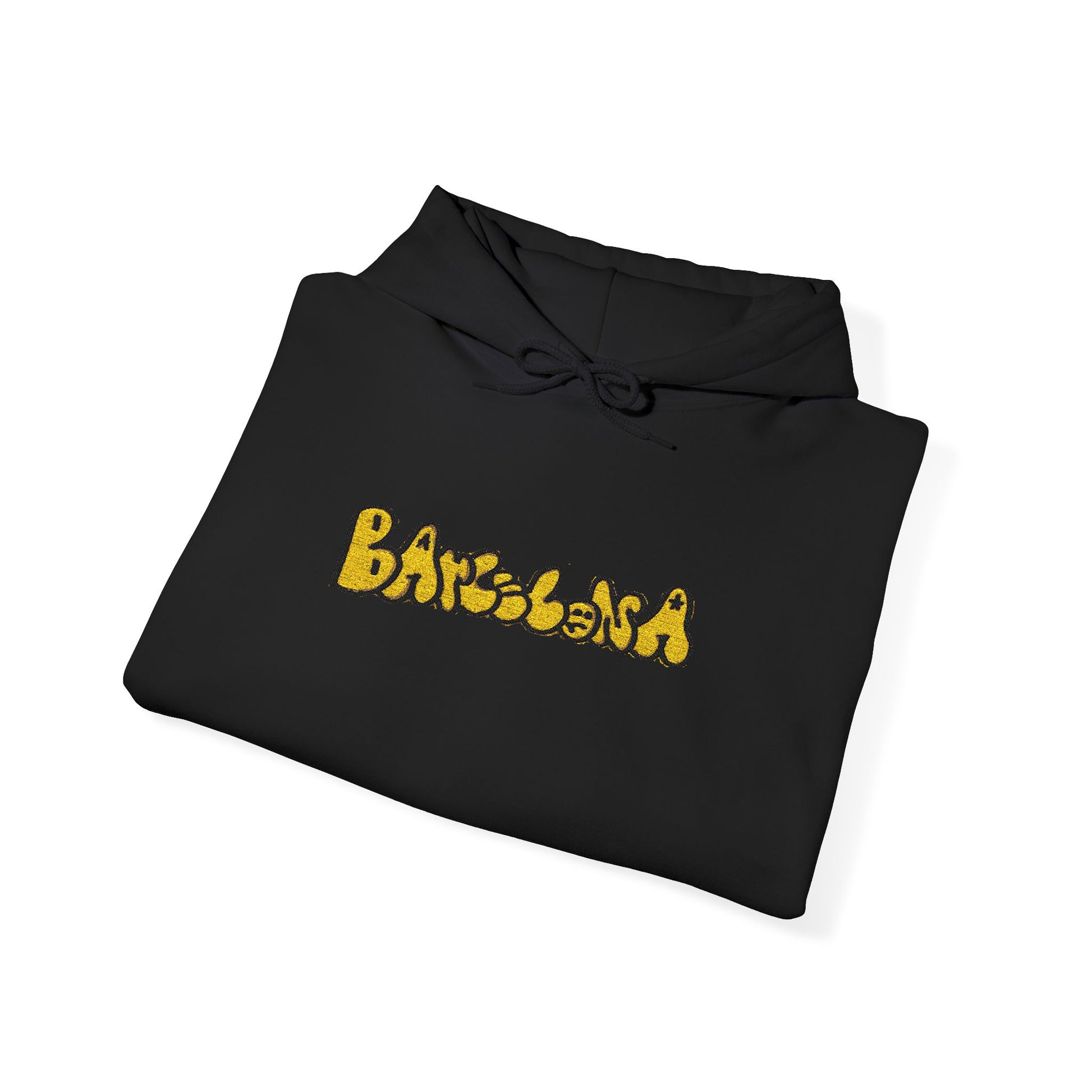 Barcelona Embroidered Hooded Sweatshirt