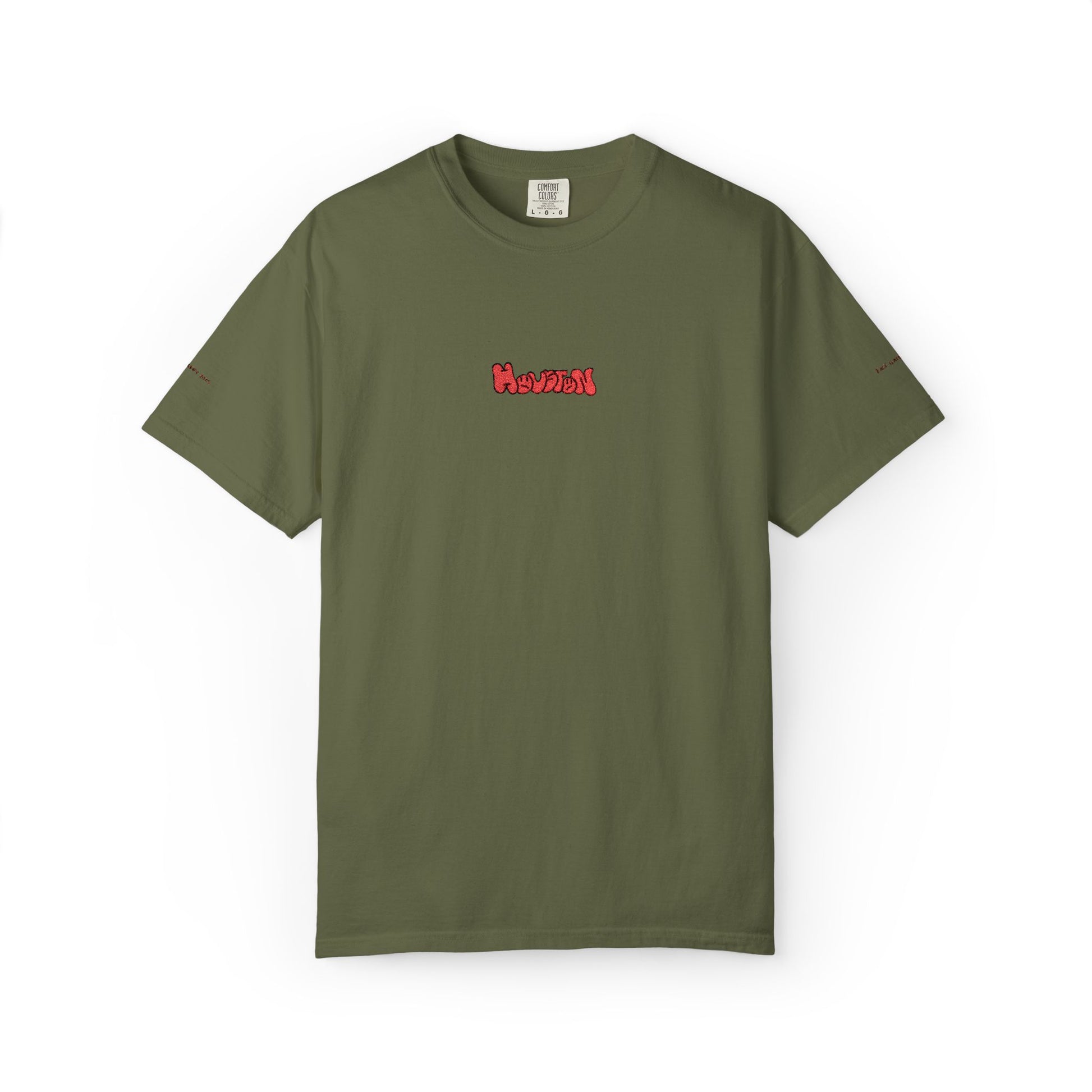 Houston Embroidered T-shirt