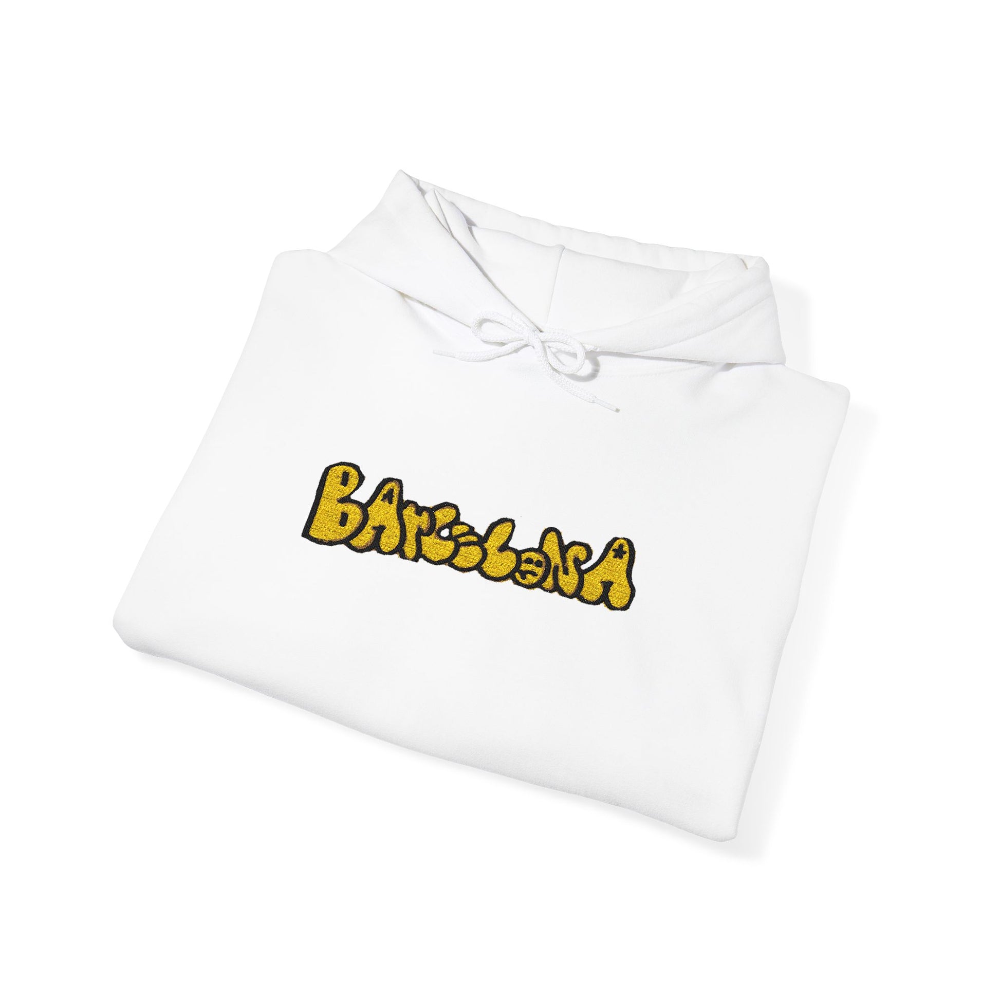 Barcelona Embroidered Hooded Sweatshirt