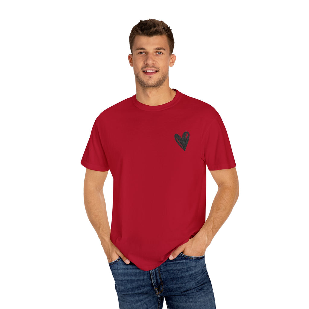 East Gallery Embroidered Heart T-shirt
