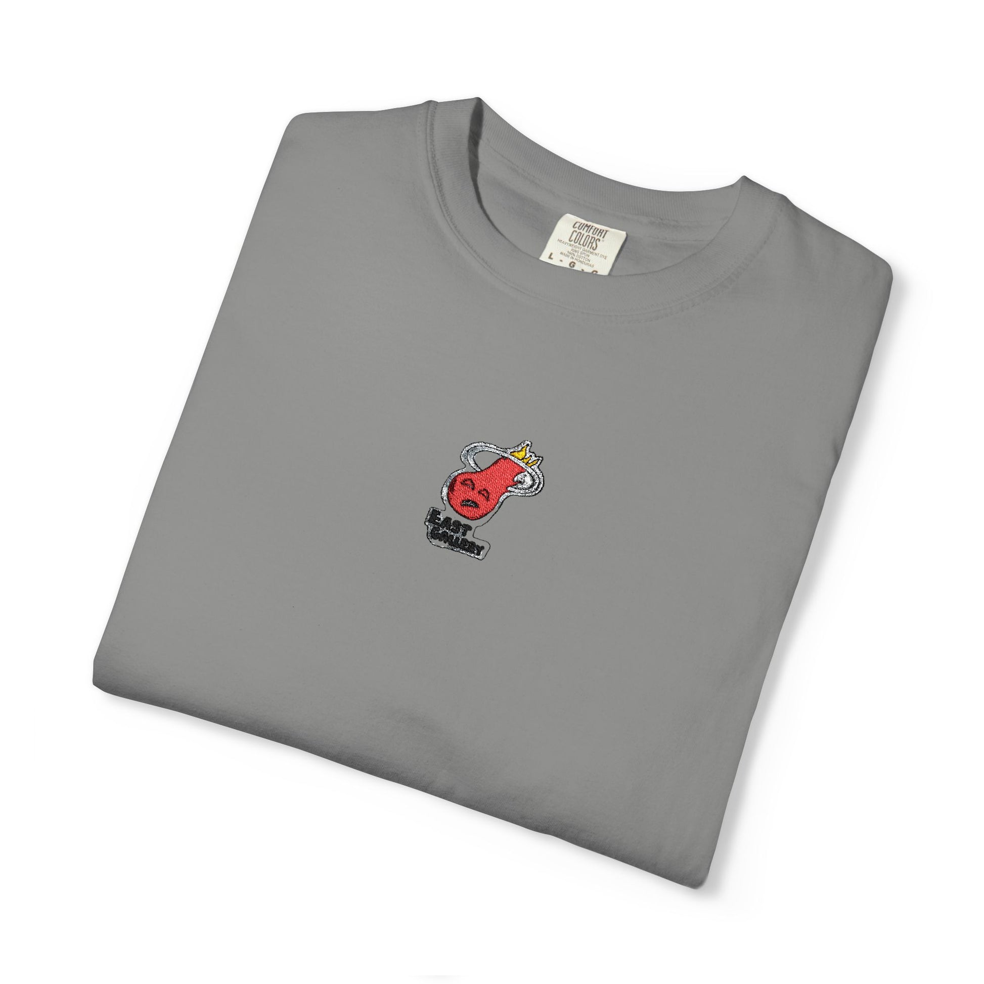 Heat East Gallery Clothing Logo Embroidered T-shirt