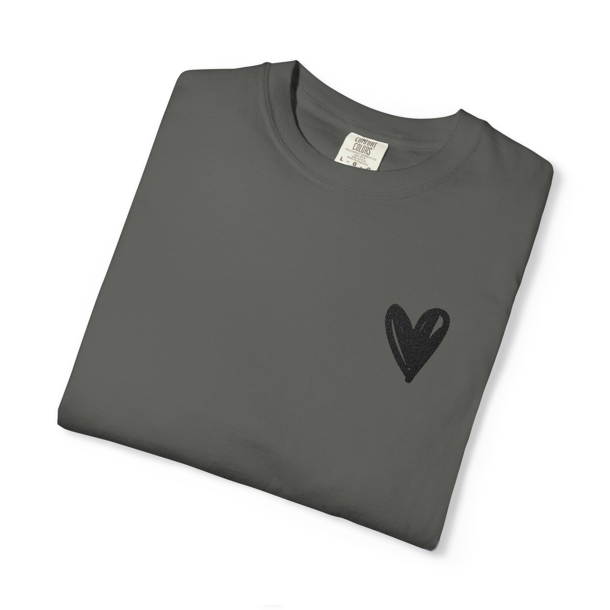 East Gallery Embroidered Heart T-shirt
