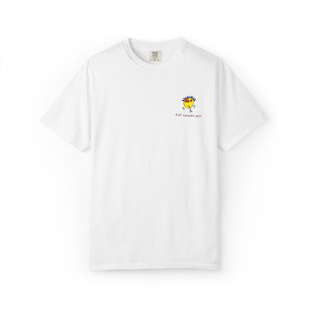 Yellow Monster Embroidered T-shirt