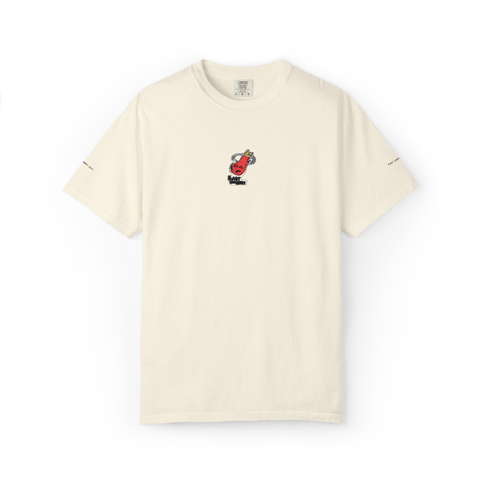 Heat East Gallery Clothing Logo Embroidered T-shirt