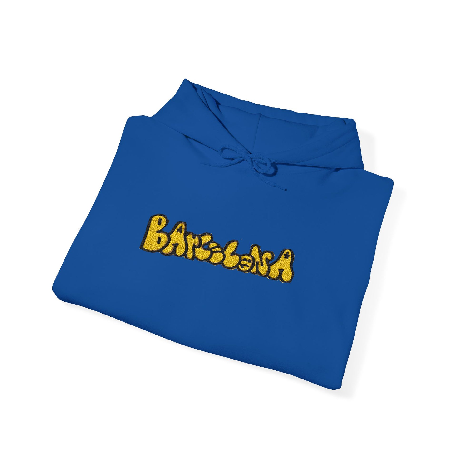 Barcelona Embroidered Hooded Sweatshirt