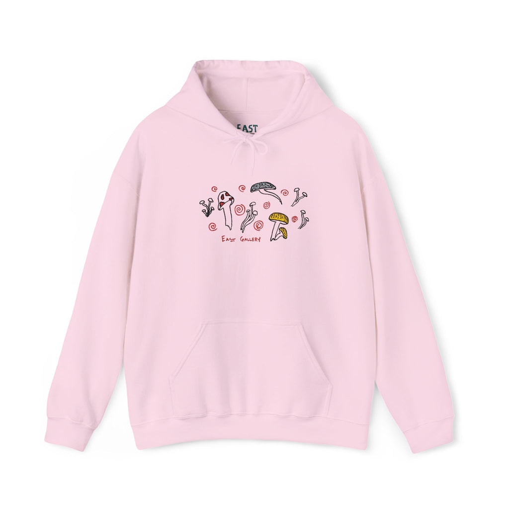 East Gallery Shroom Embroidered Hooded Sweatshirt