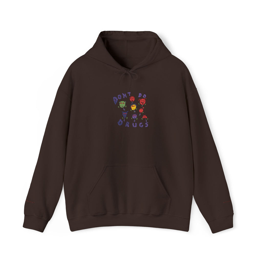 Don't Do Drugs Embroidered Hooded Sweatshirt