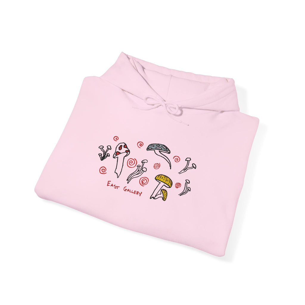 East Gallery Shroom Embroidered Hooded Sweatshirt