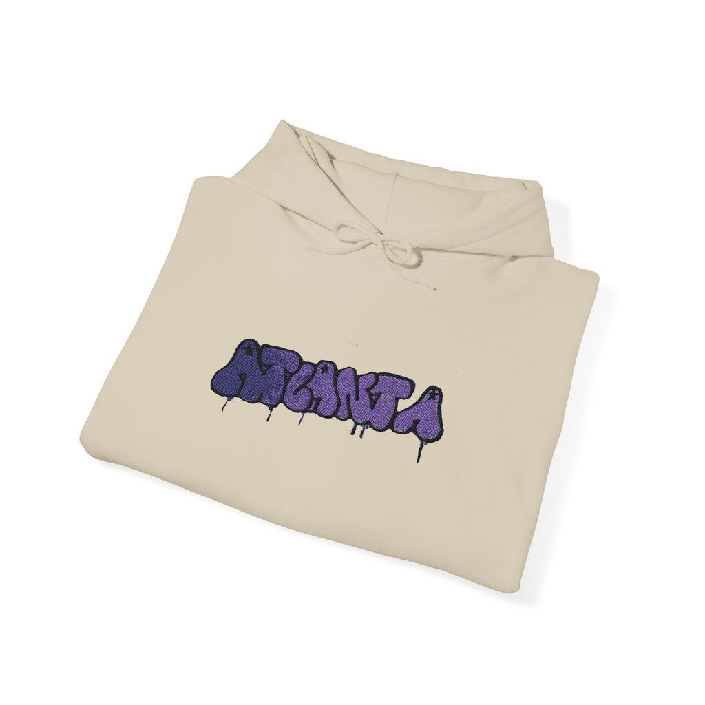 Atlanta Embroidered Hooded Sweatshirt