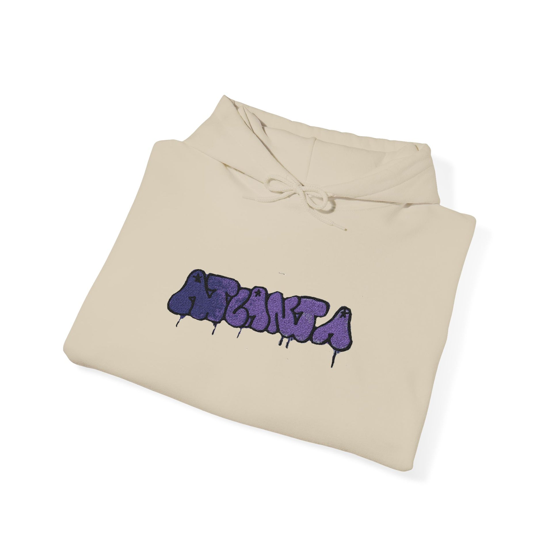 Atlanta Embroidered Hooded Sweatshirt