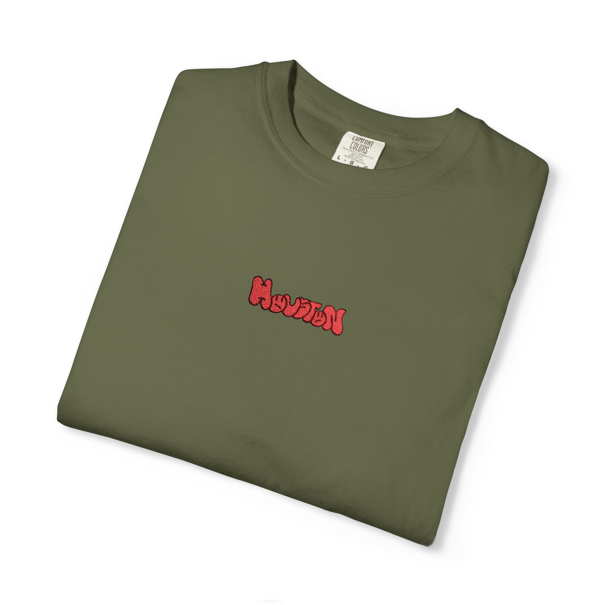 Houston Embroidered T-shirt