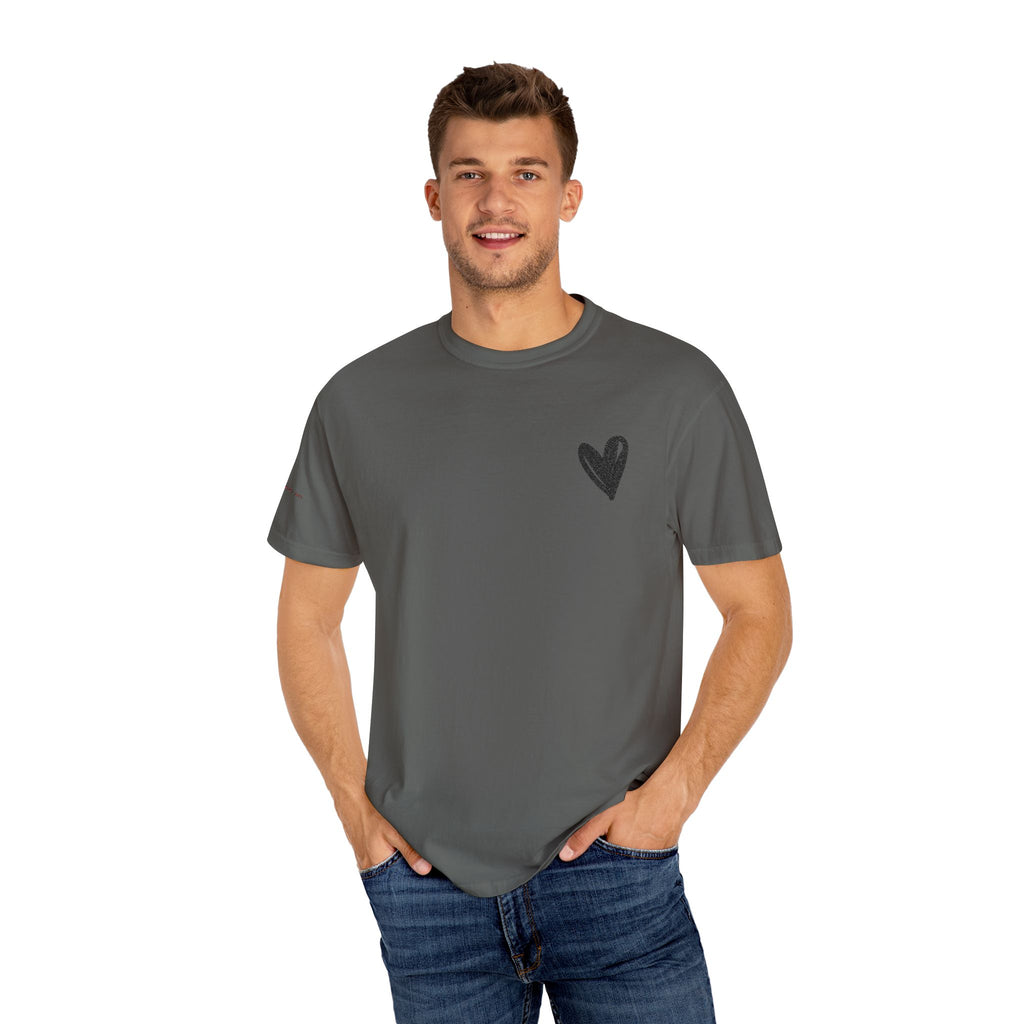 East Gallery Embroidered Heart T-shirt