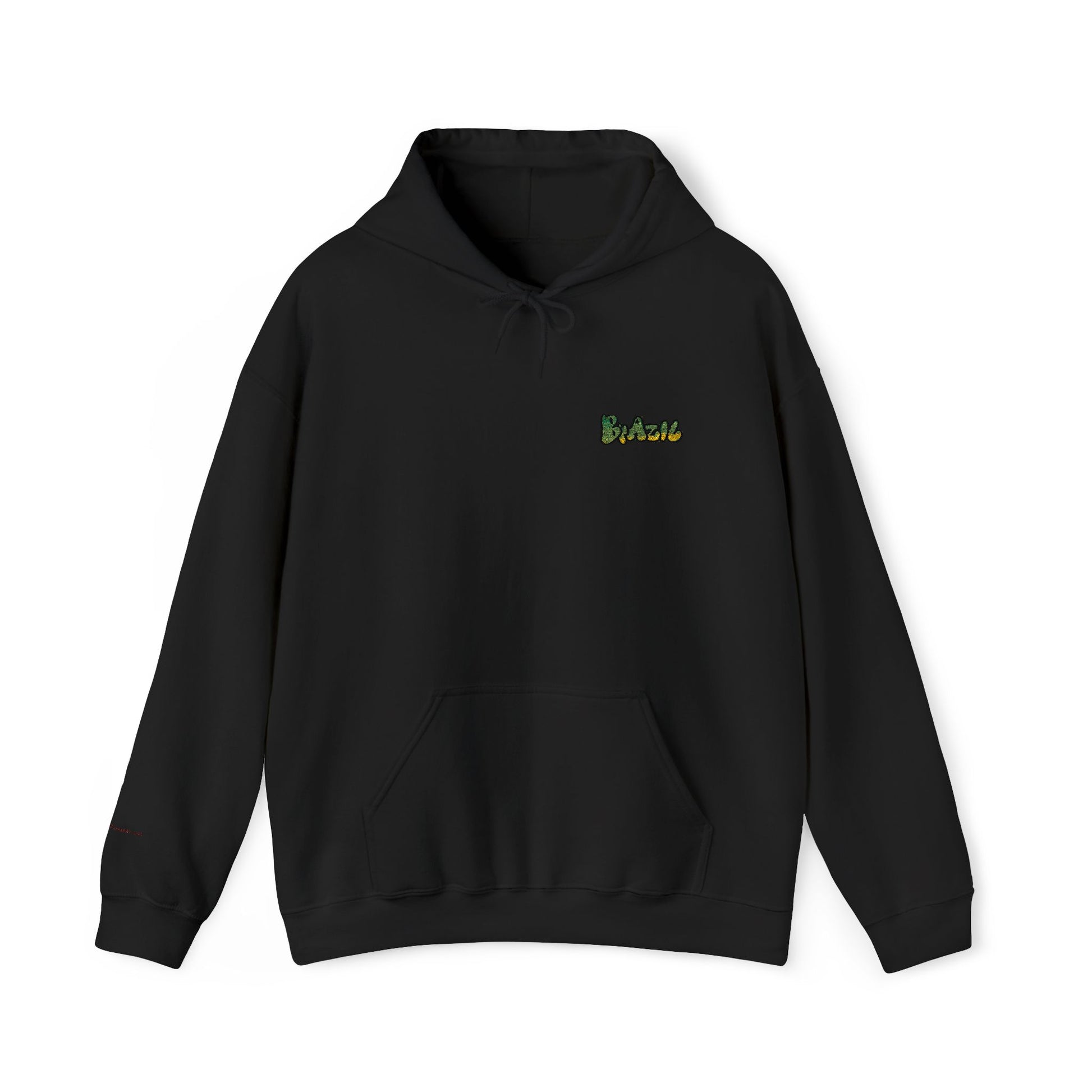 Brazil Embroidered Hooded Sweatshirt