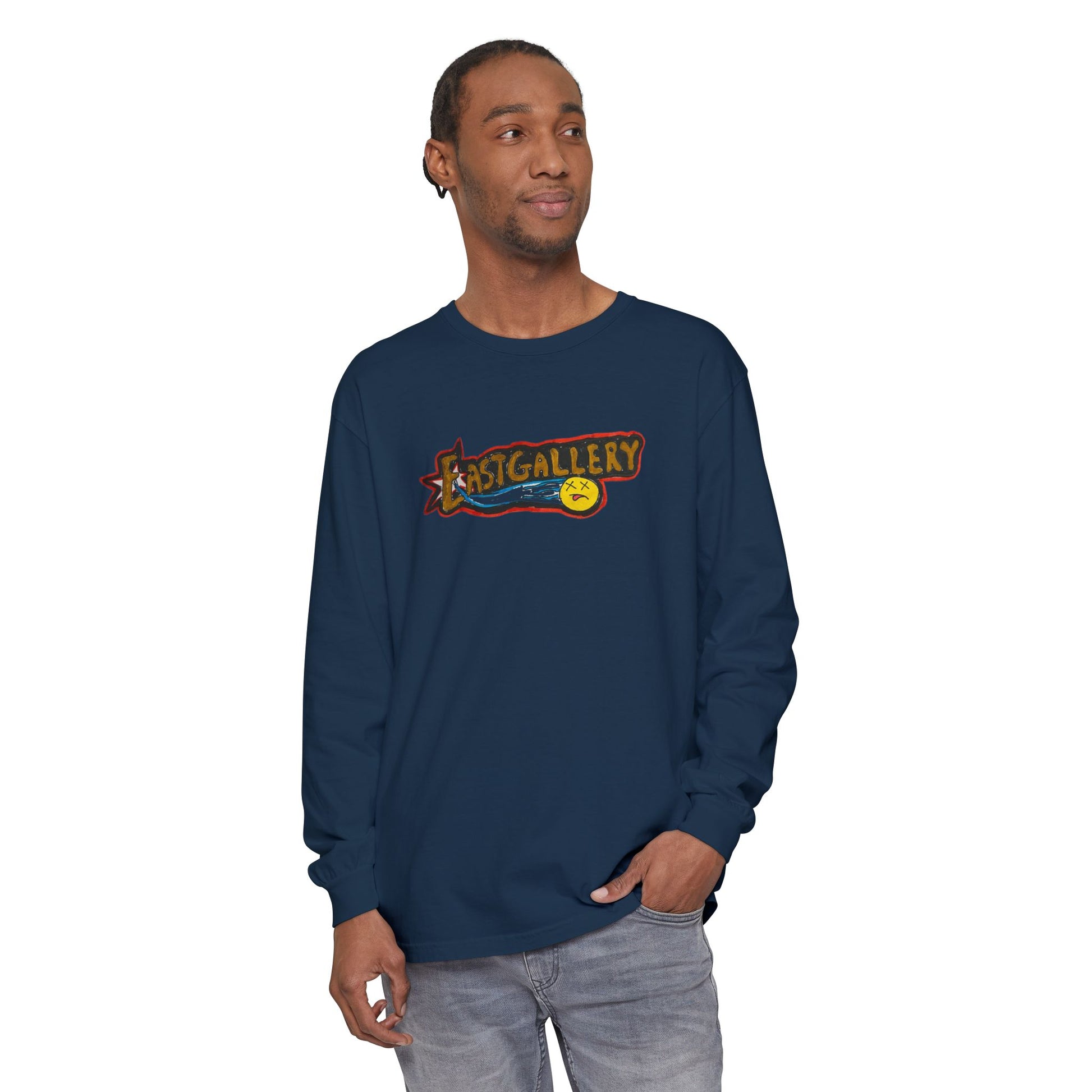 76ers East Gallery Clothing Logo Long Sleeve