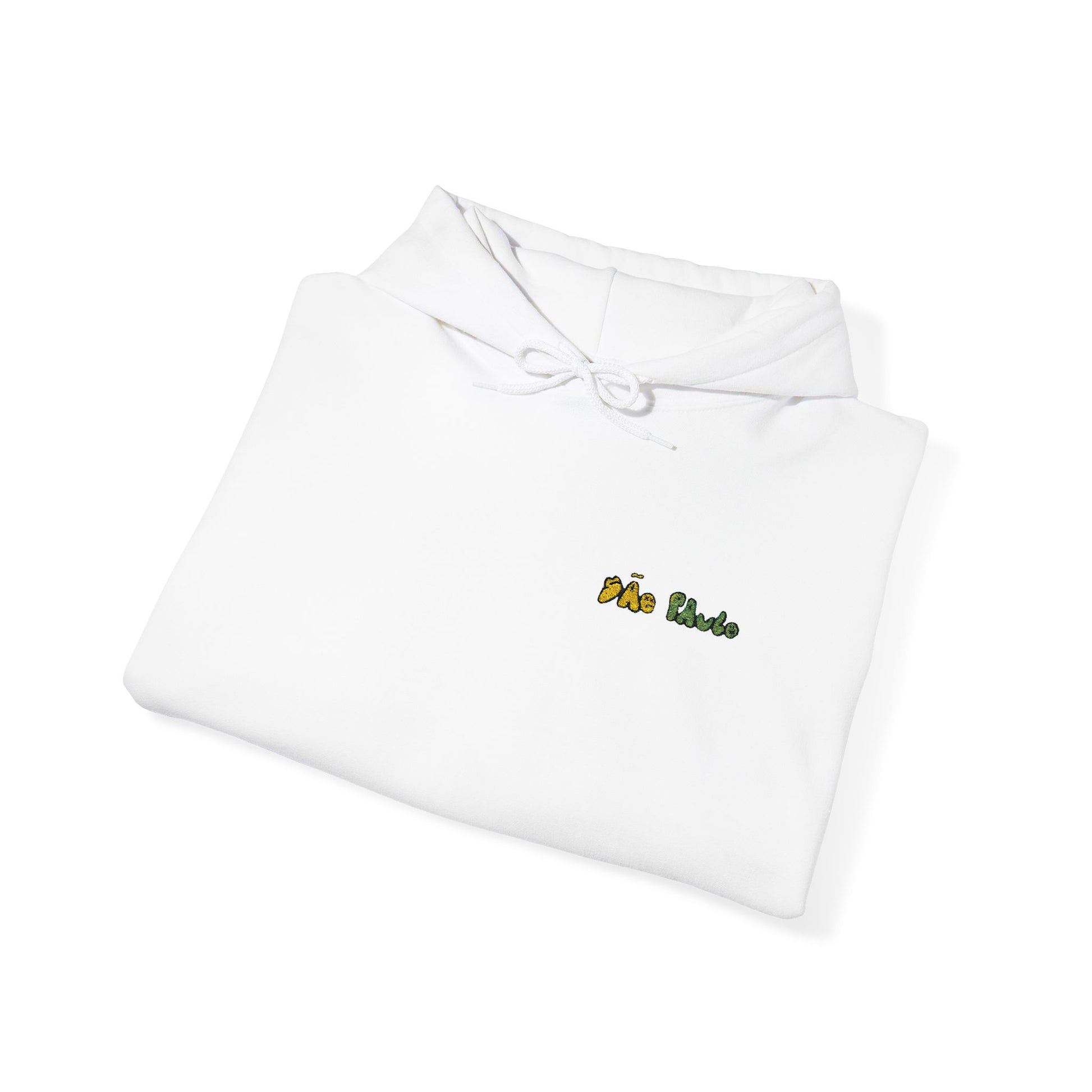 São Paulo Embroidered Hooded Sweatshirt