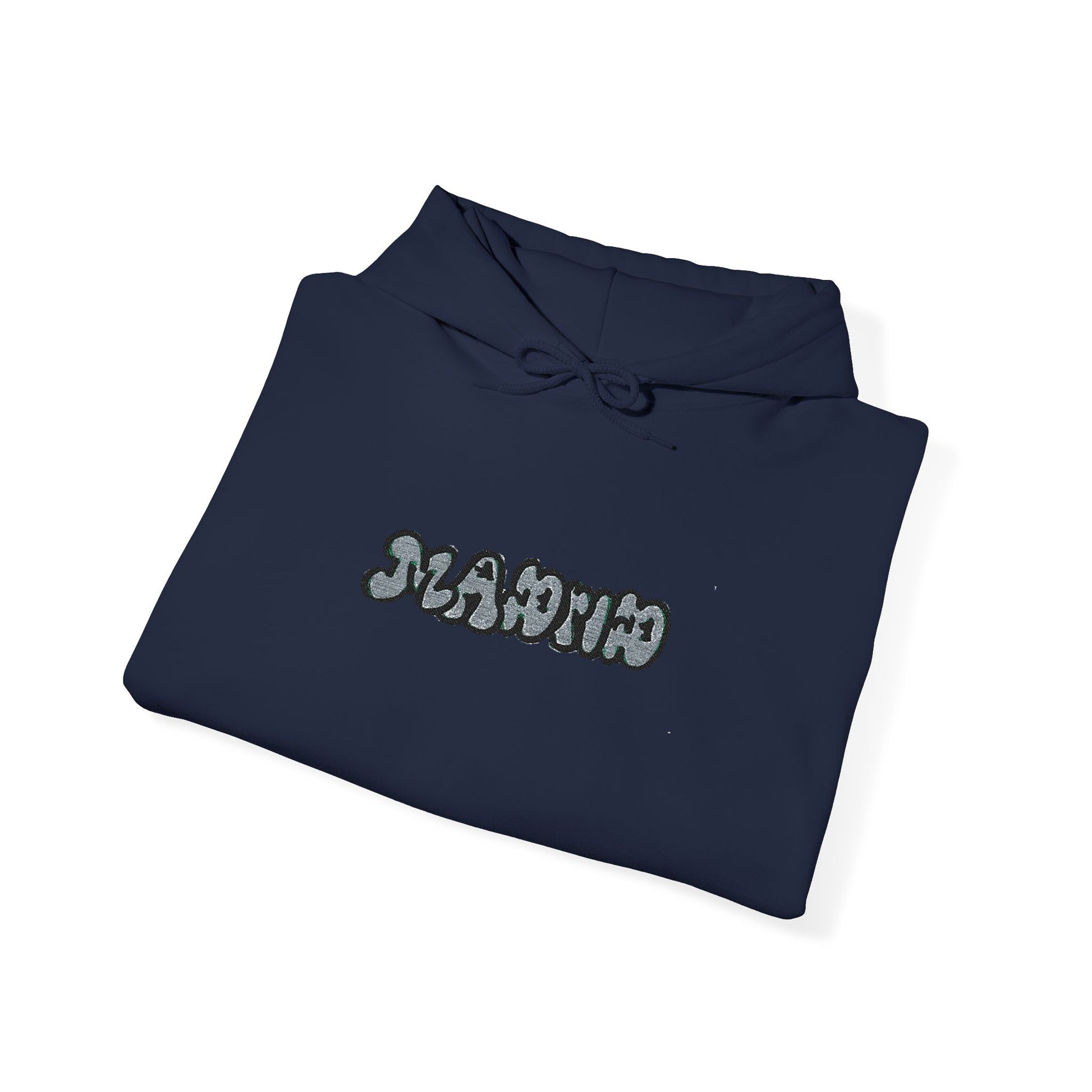 Madrid Embroidered Hooded Sweatshirt