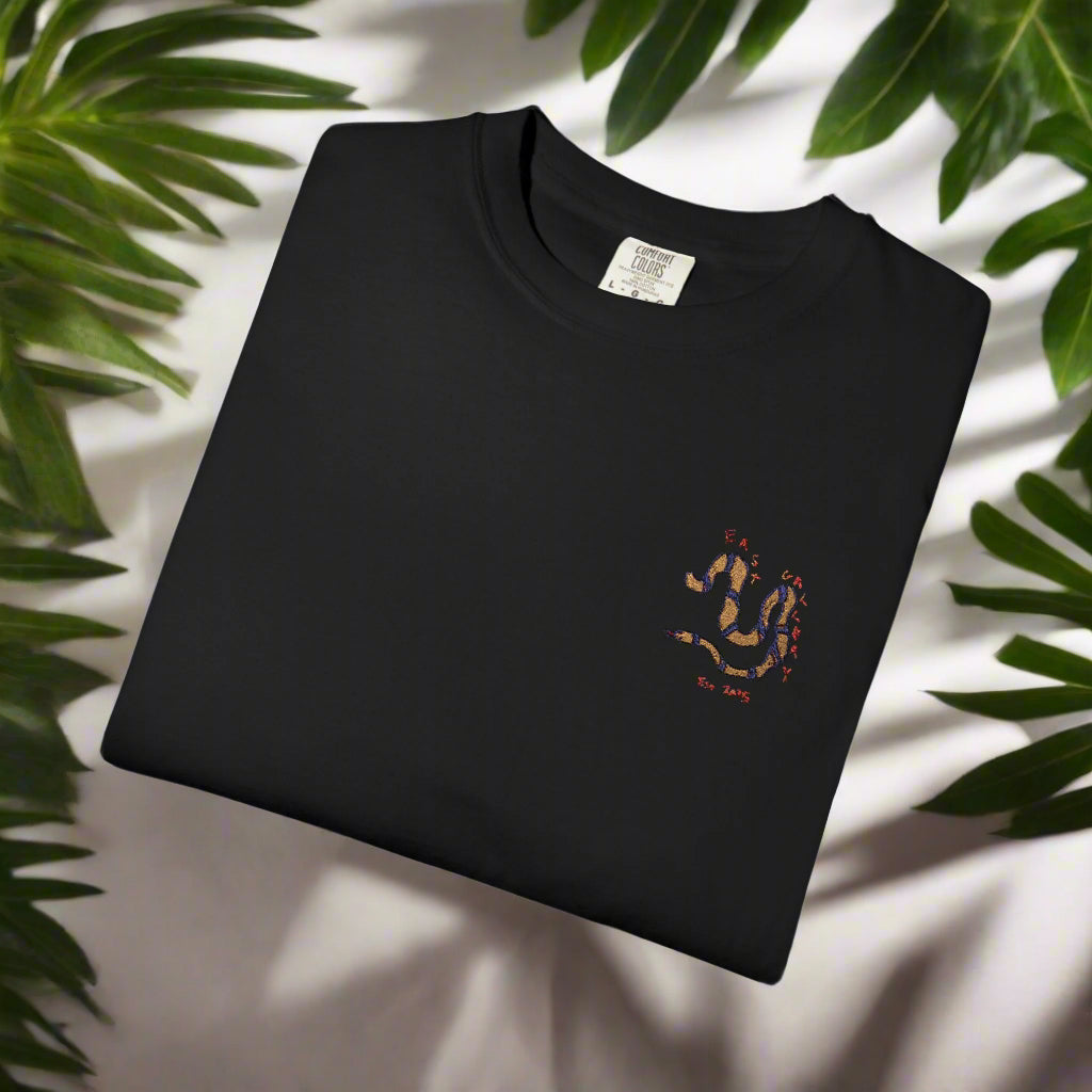 Snake - Embroidery Stitch T-shirt