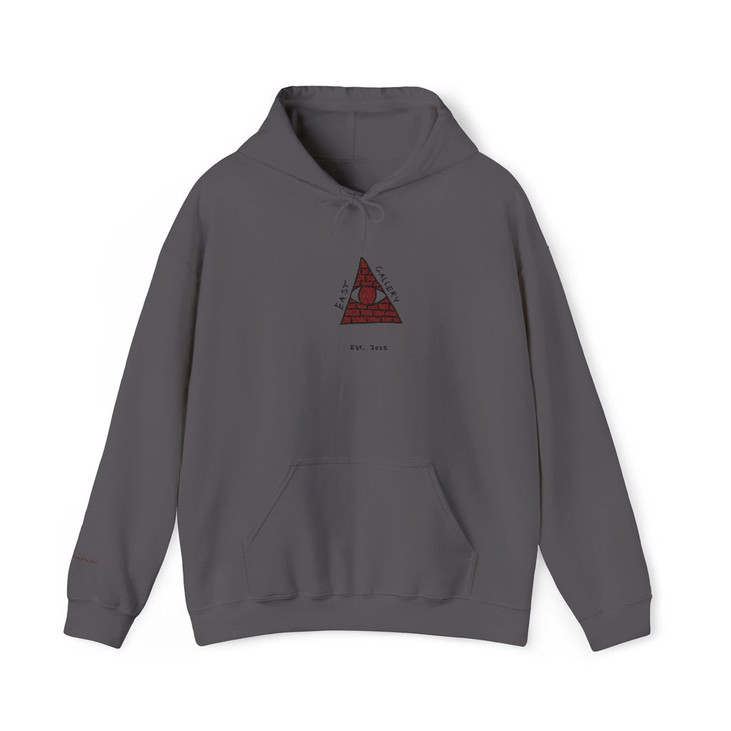 Pyramid Embroidered Hooded Sweatshirt