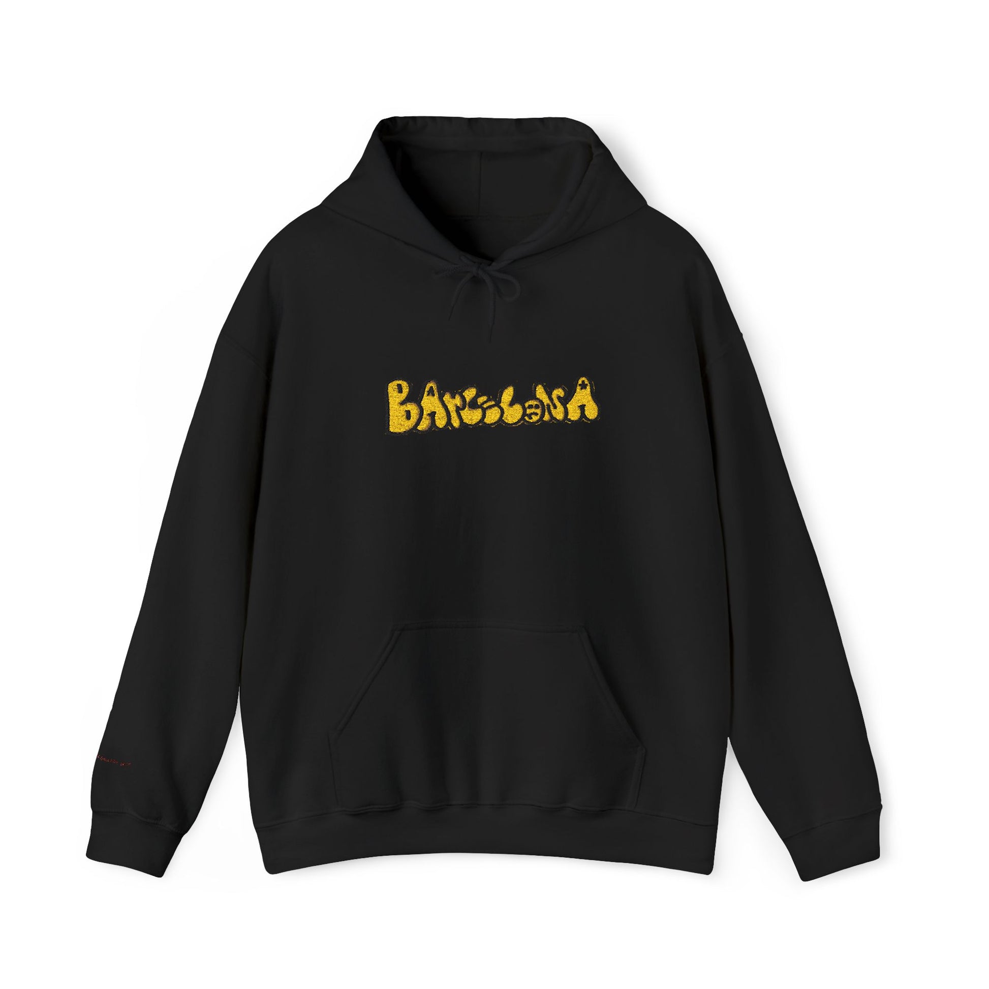 Barcelona Embroidered Hooded Sweatshirt