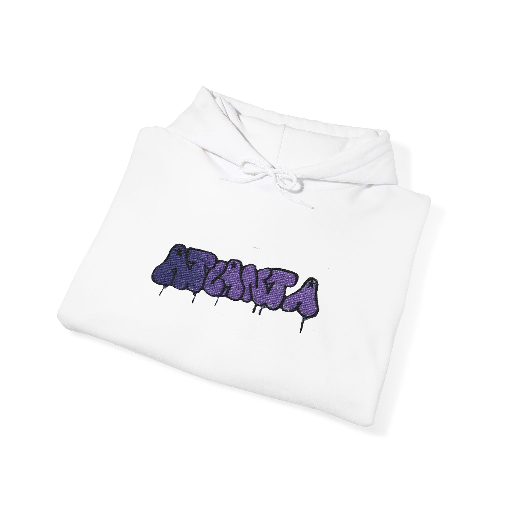 Atlanta Embroidered Hooded Sweatshirt