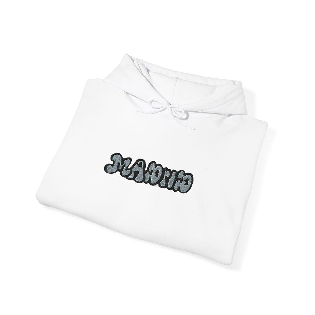 Madrid Embroidered Hooded Sweatshirt